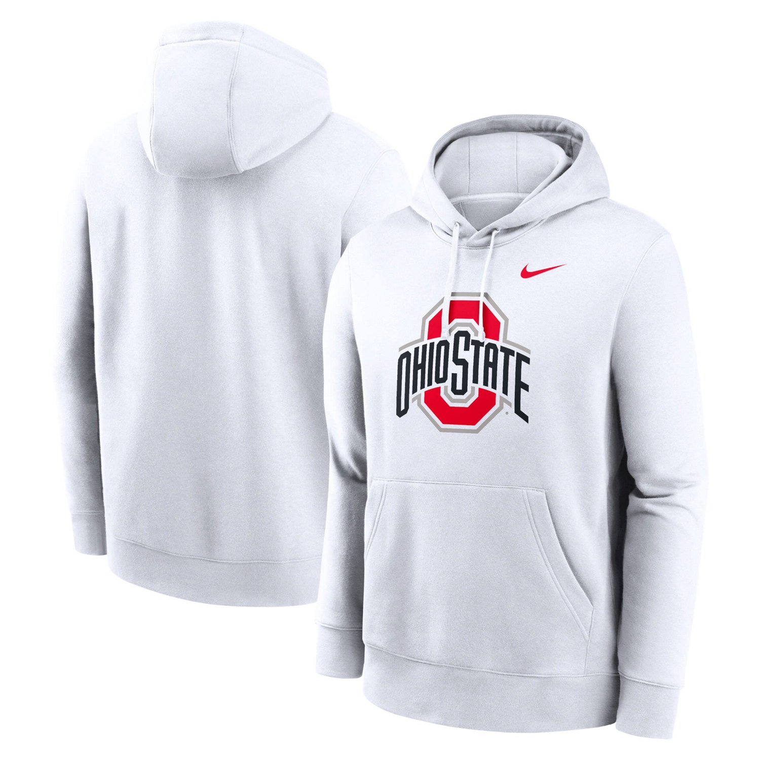 Nike Ohio State Buckeyes Primetime Evergreen Club Fleece Pullover Hoodie - view number 1