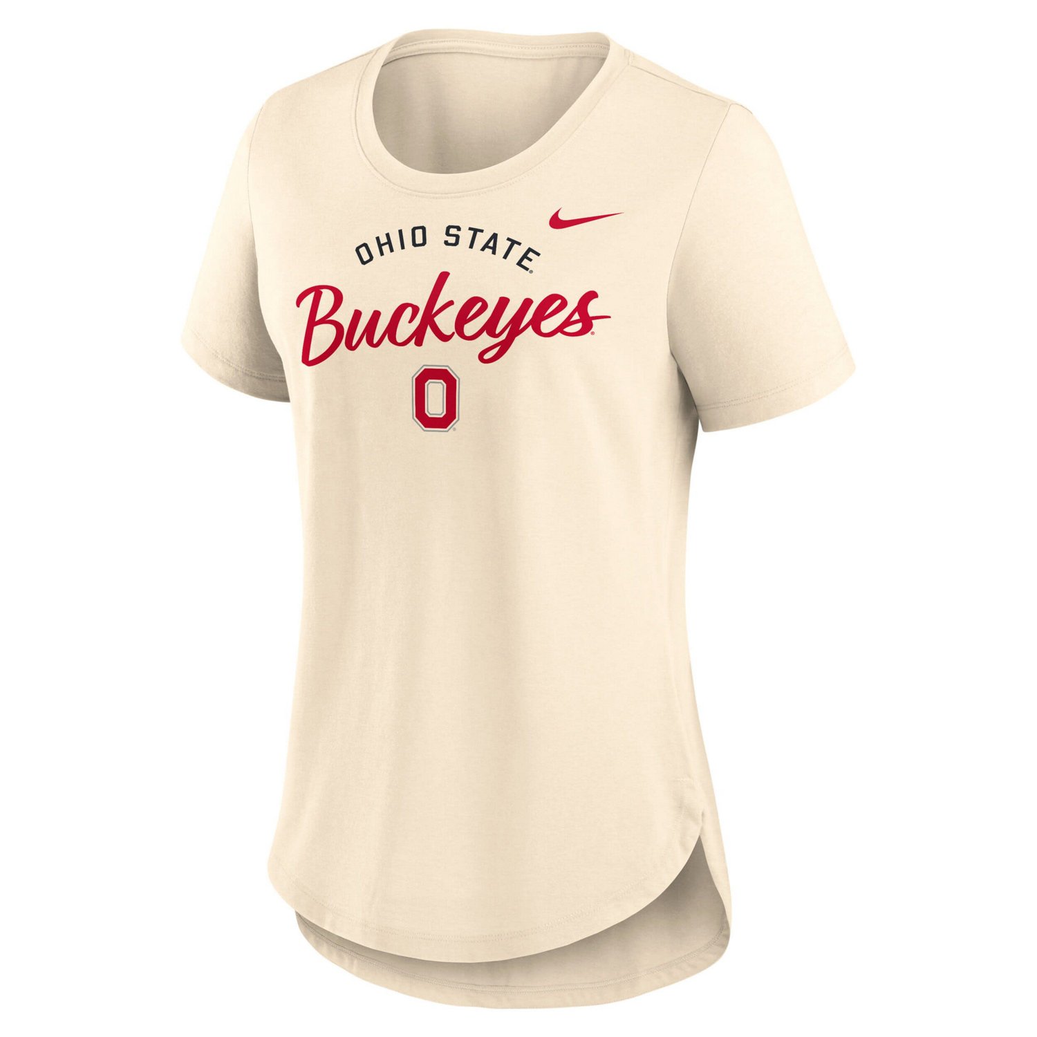 Nike Ohio State Buckeyes Script Logo Tri-Blend T-Shirt - view number 2