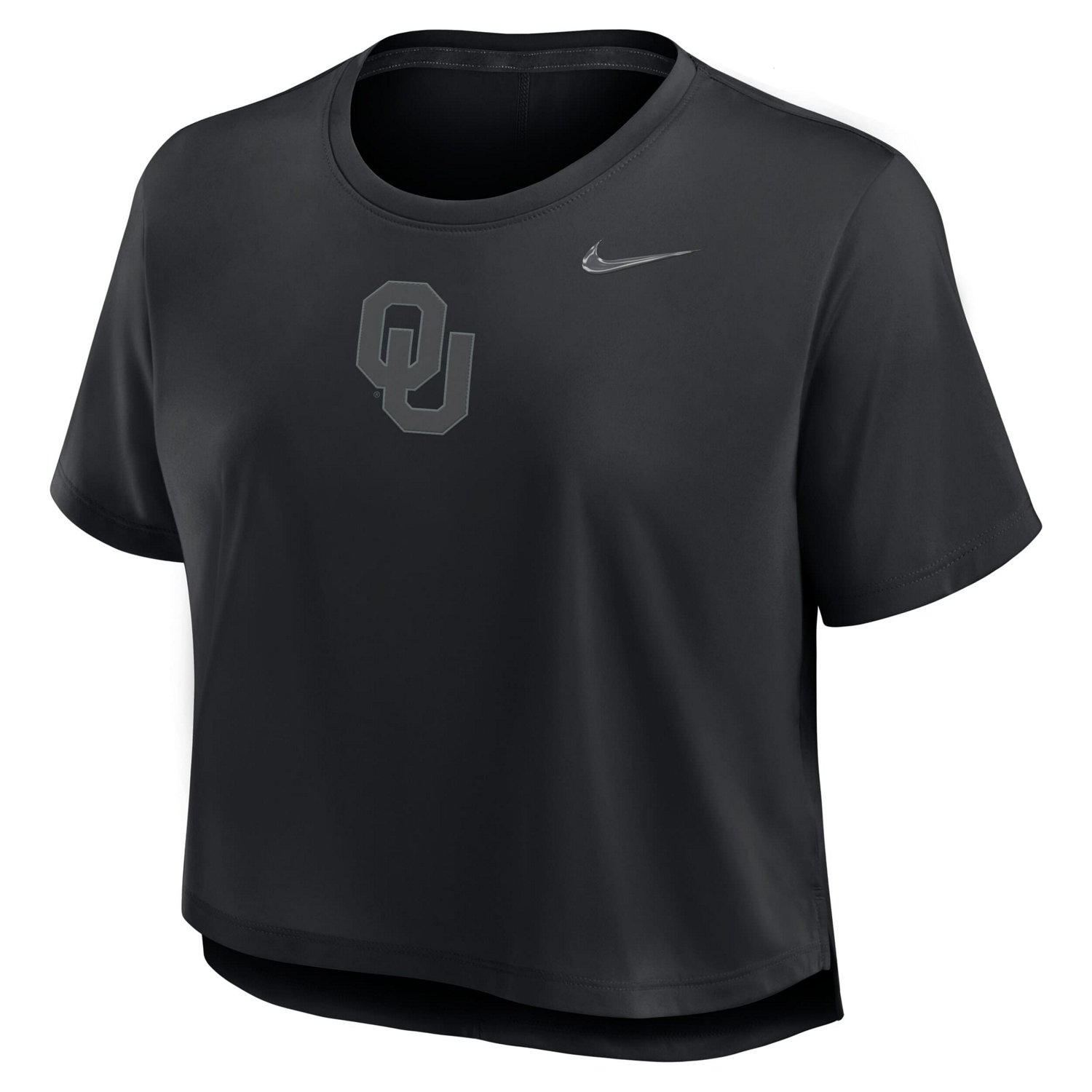 Nike Oklahoma Sooners Performance Cropped T-Shirt - view number 2