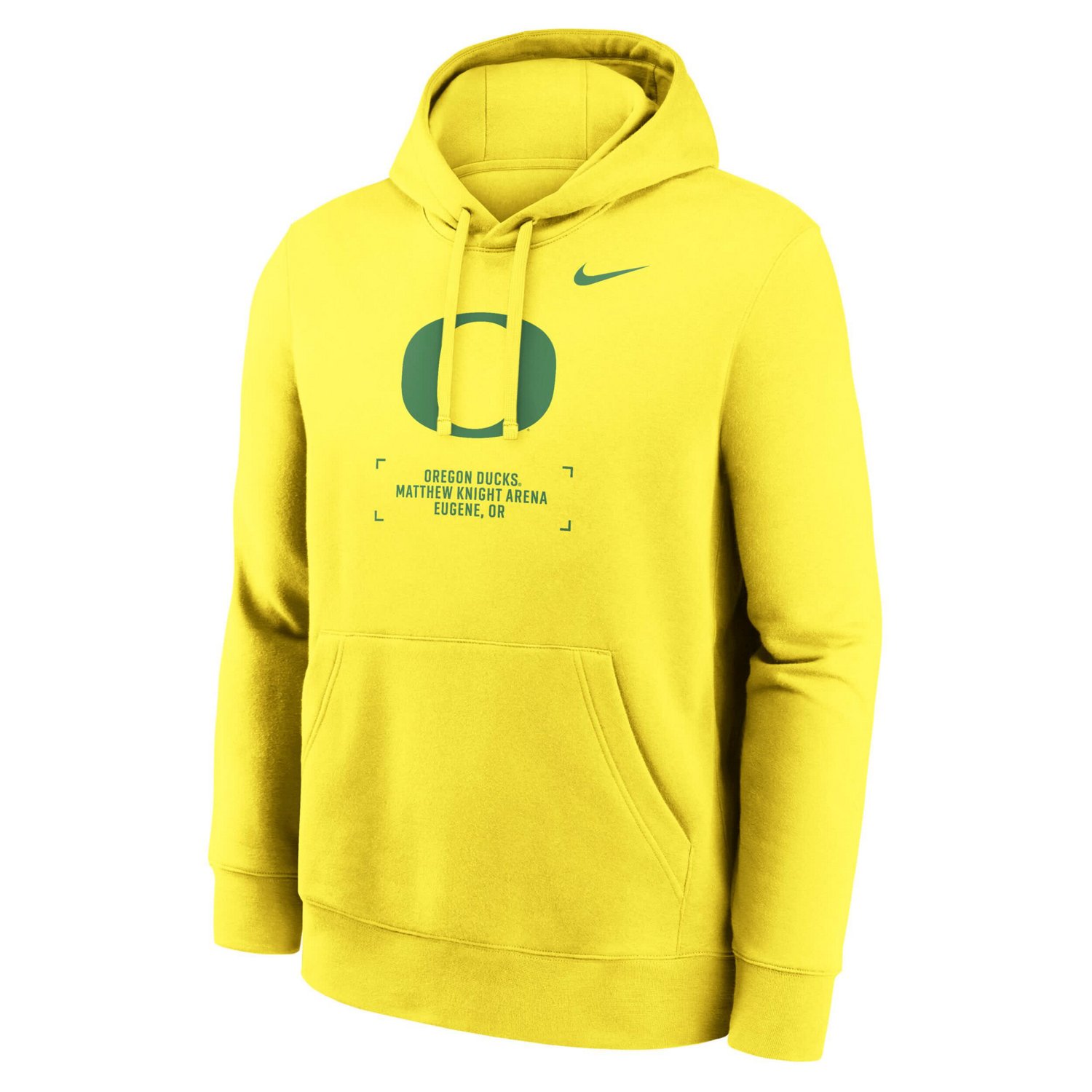 Nike Oregon Ducks Basketball Two-Hit Club Fleece Pullover Hoodie - view number 4