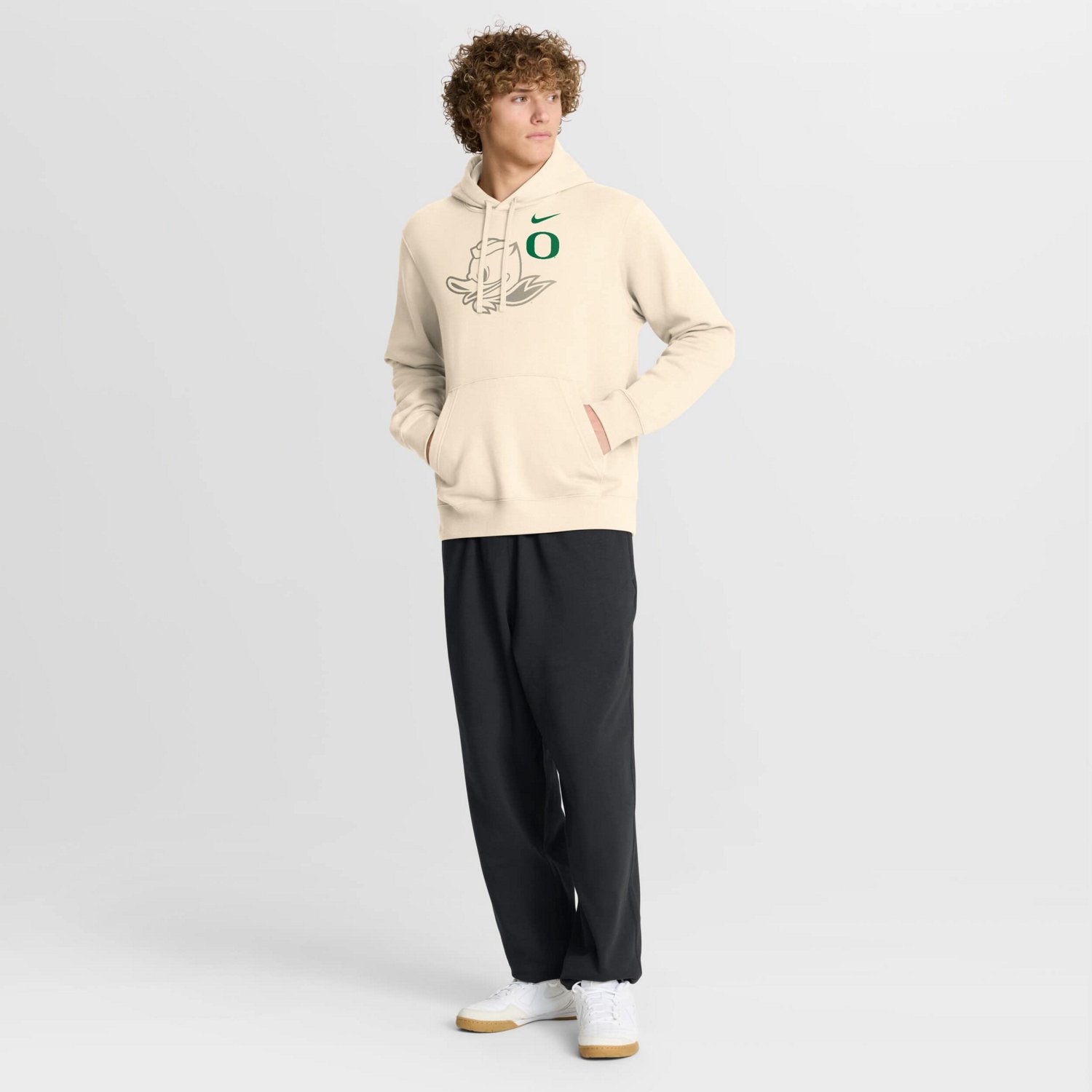 Nike Oregon Ducks Campus Shadow Hoodie - view number 3
