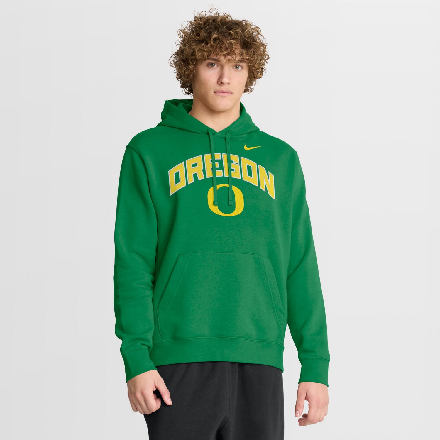 Nike Oregon Ducks Club Fleece Arch Pullover Hoodie