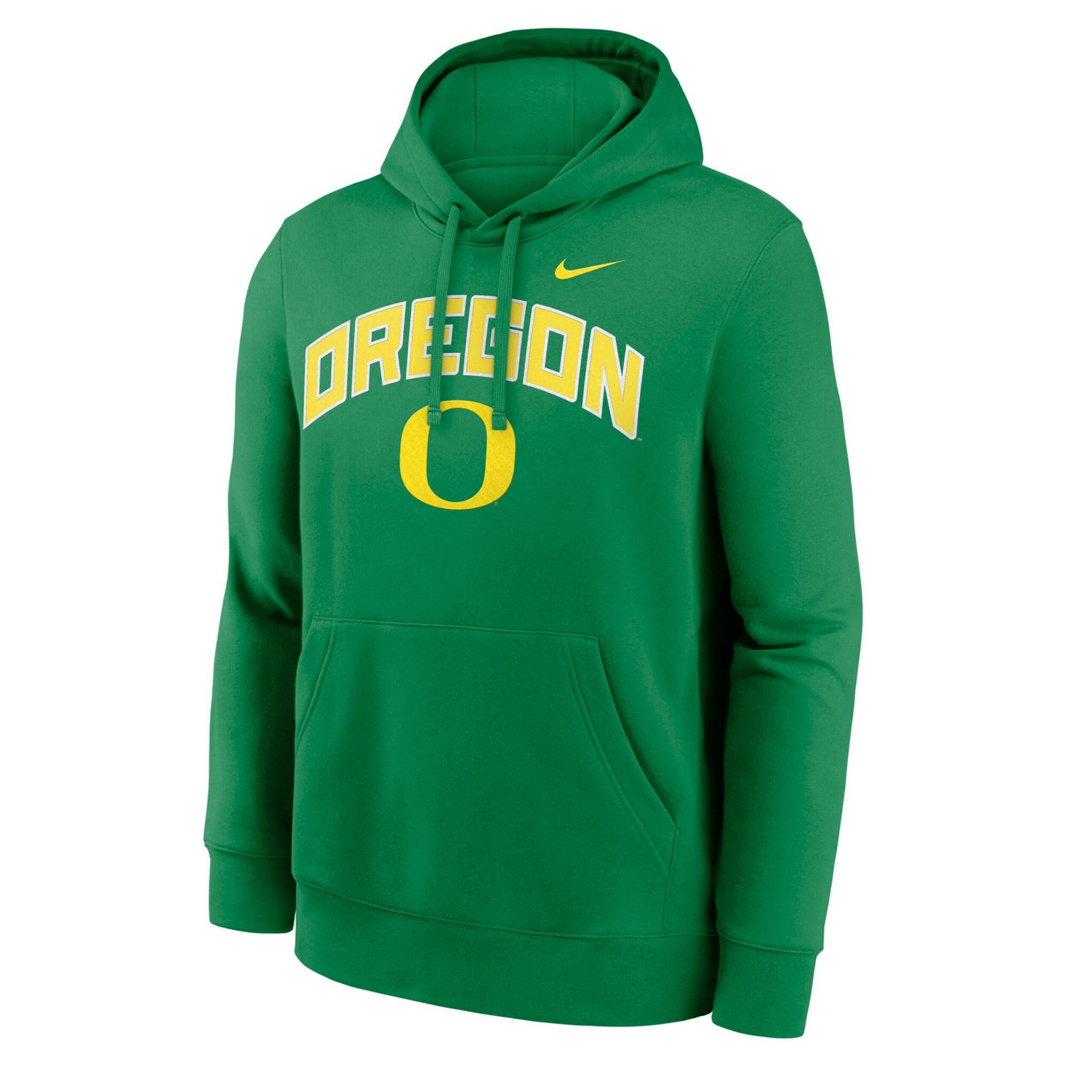 Nike Oregon Ducks Club Fleece Arch Pullover Hoodie - view number 4