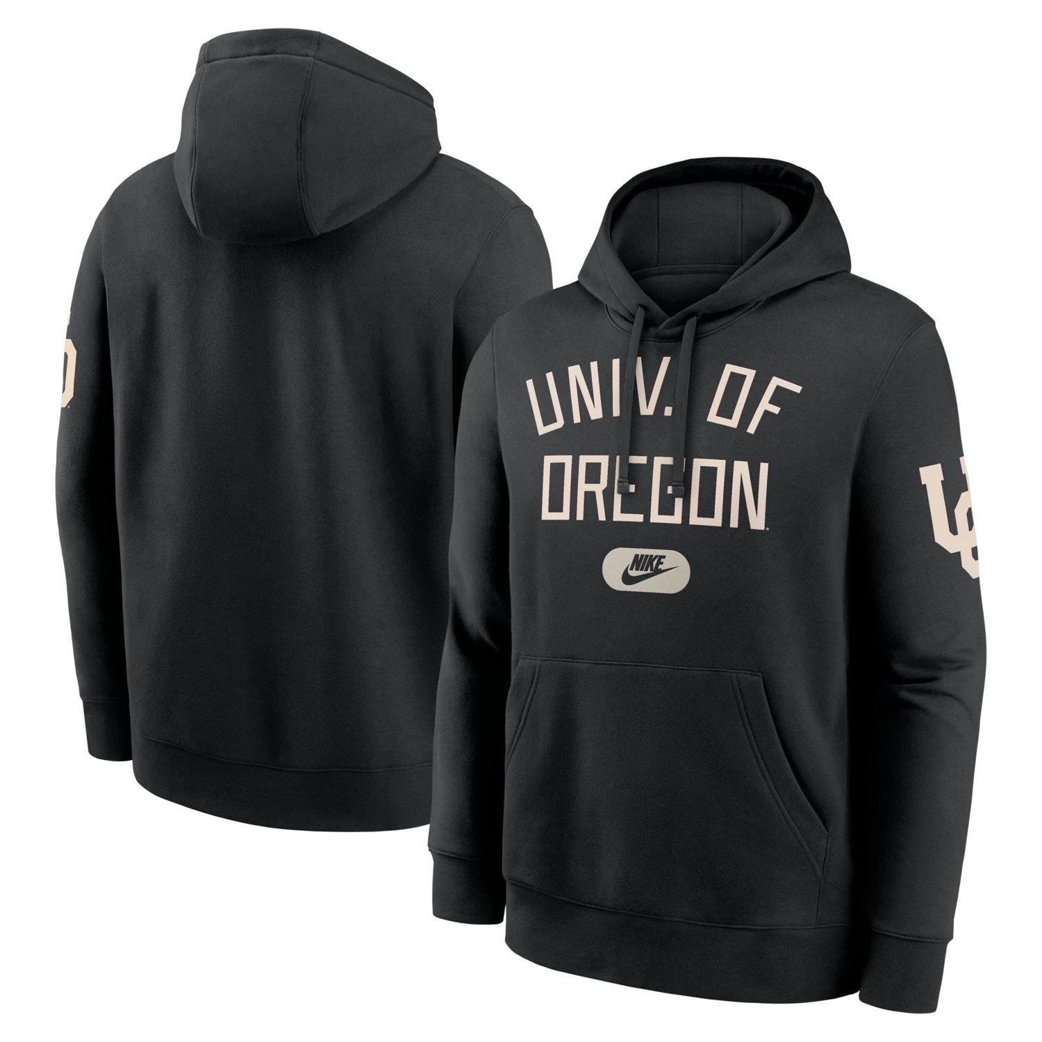 Nike Oregon Ducks Club Fleece Fashion Hoodie