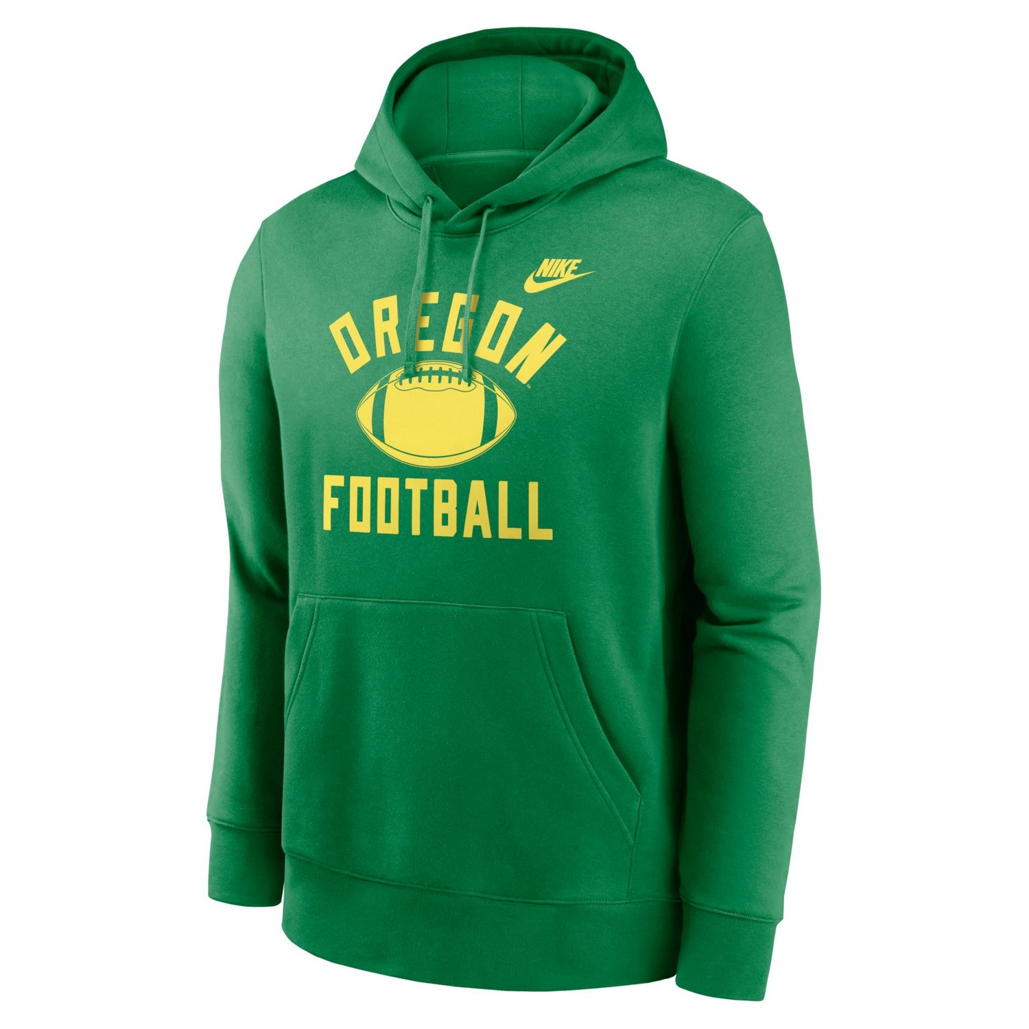 Nike Oregon Ducks Legacy Football Icon Club Fleece Pullover Hoodie                                                               - view number 2