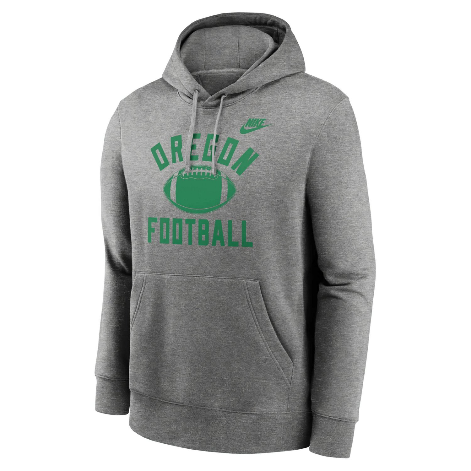 Nike Oregon Ducks Legacy Football Icon Club Fleece Pullover Hoodie                                                               - view number 2