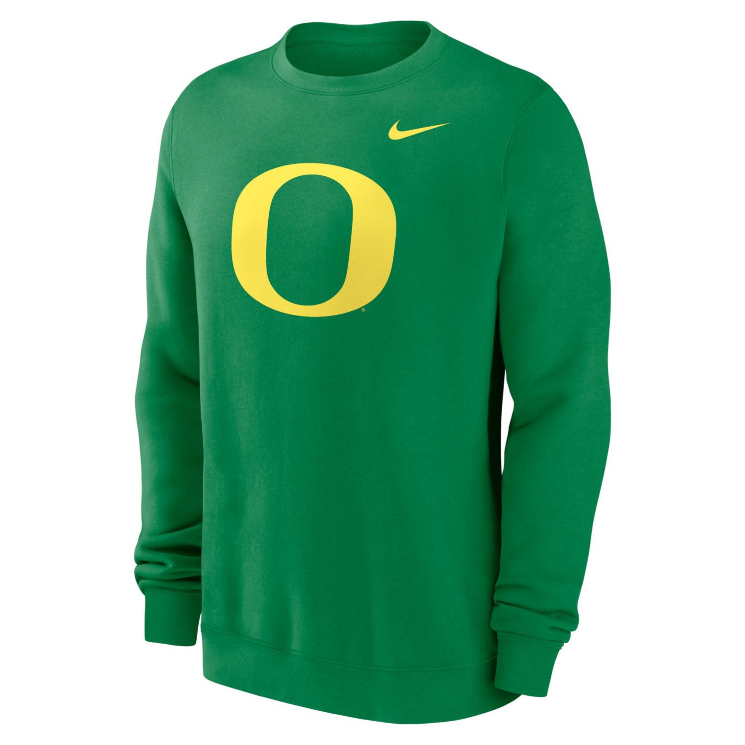 Nike Oregon Ducks Primetime Evergreen Fleece Pullover Sweatshirt - view number 2