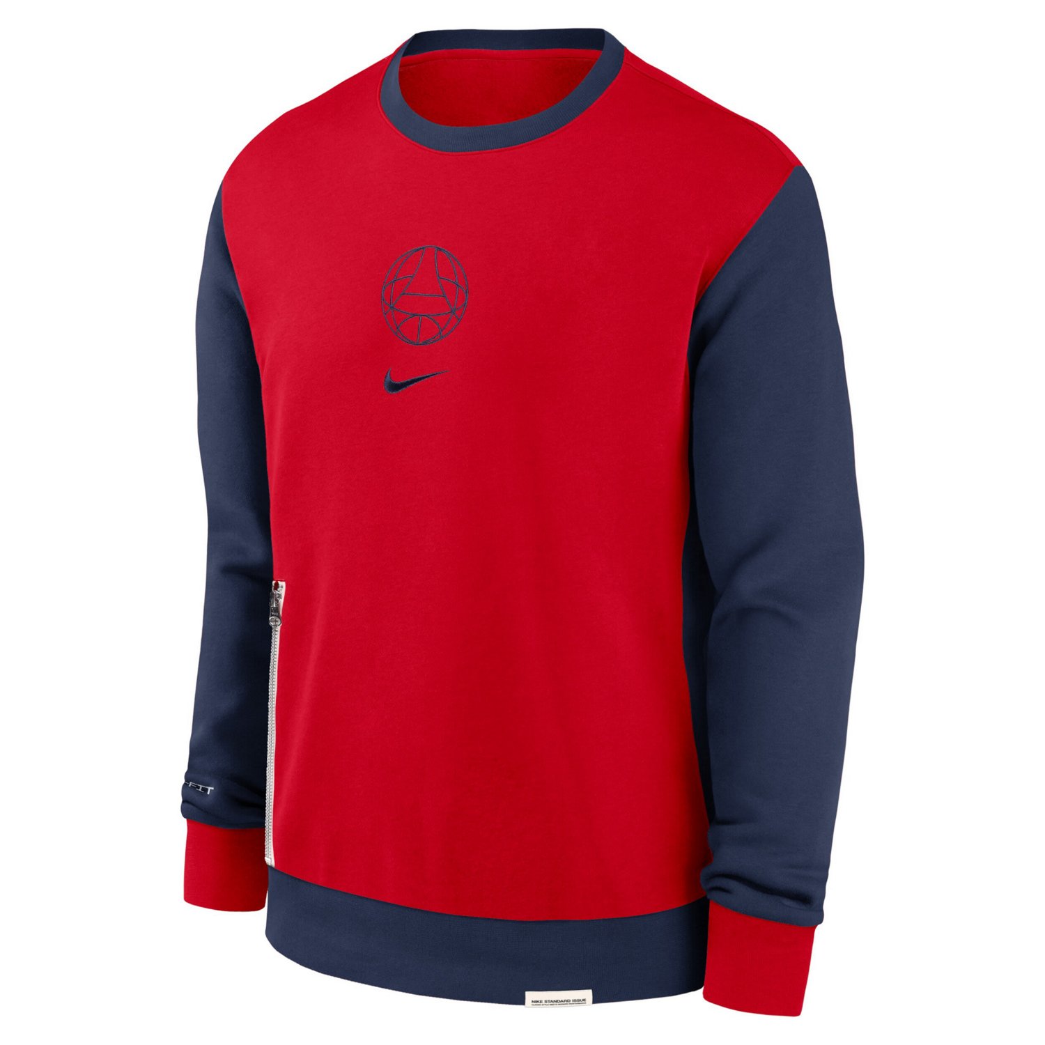 Nike Paris Saint-Germain 2023 24 Standard Issue Travel Performance Pullover Sweatshirt - view number 2