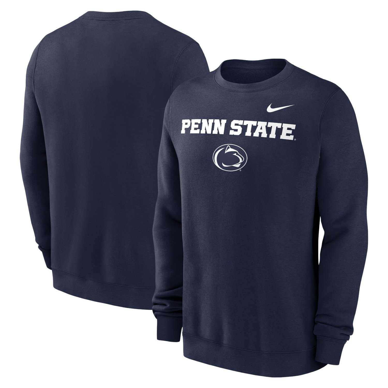 Nike Penn State Nittany Lions Primetime Primary Stack Pullover Sweatshirt