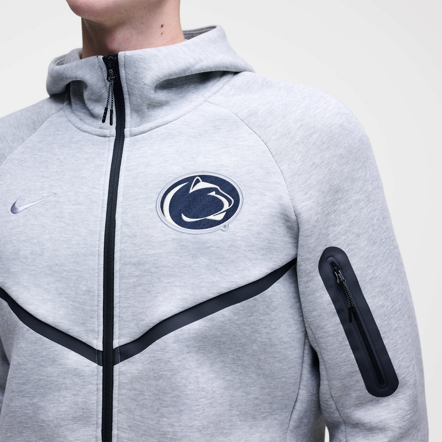 Nike Penn State Nittany Lions Tech Fleece Full-Zip Windrunner Hoodie - view number 4