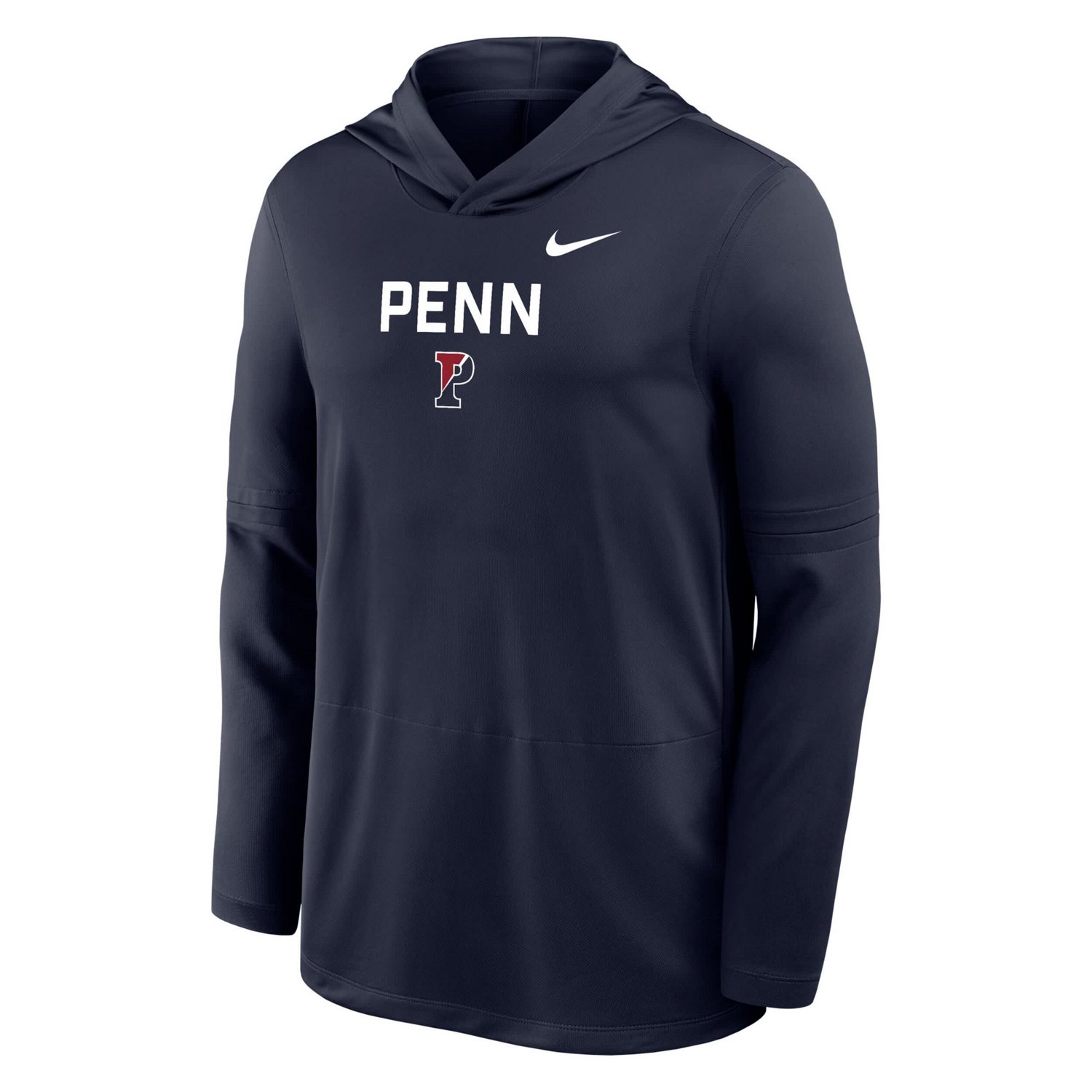 Nike Pennsylvania Quakers Sideline Dri-FIT Lightweight Hooded Top - view number 2