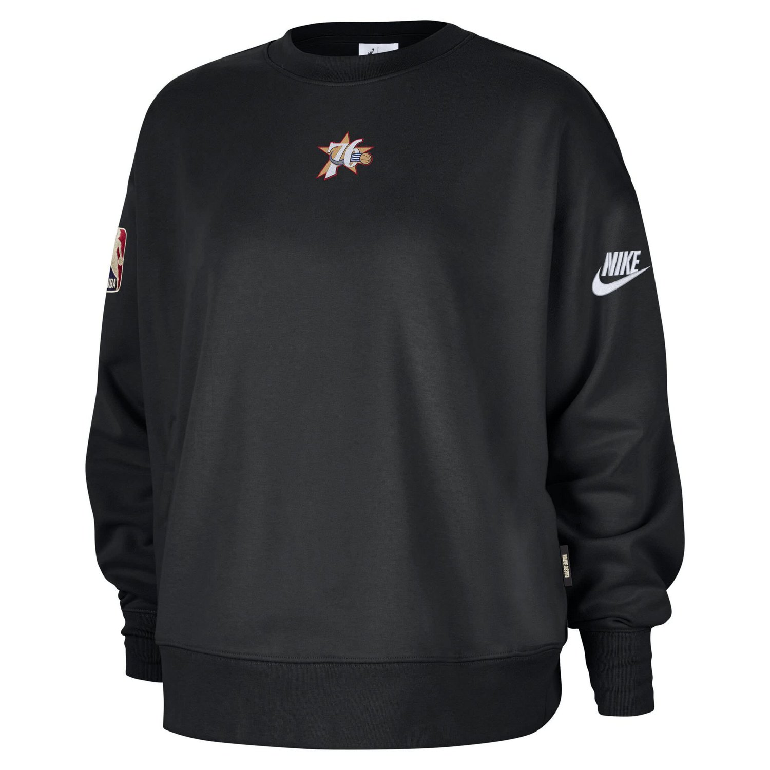 Nike Philadelphia 76ers Classic Edition Hardwood Classics Premium Phoenix Fleece Sweatshirt - view number 2