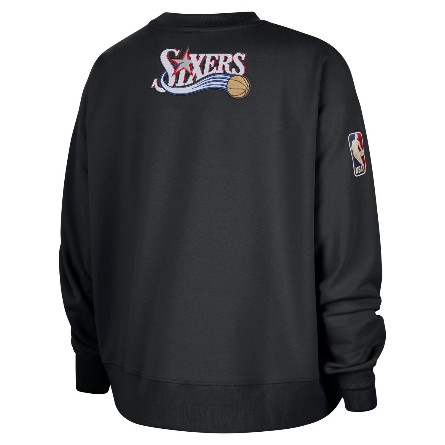 Nike Philadelphia 76ers Classic Edition Hardwood Classics Premium Phoenix Fleece Sweatshirt - view number 3