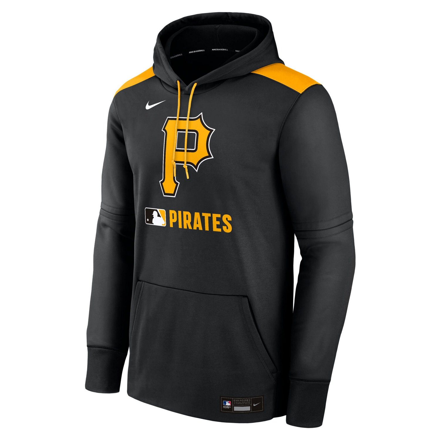 Nike Pittsburgh Pirates Authentic Collection Performance Pullover Hoodie - view number 2