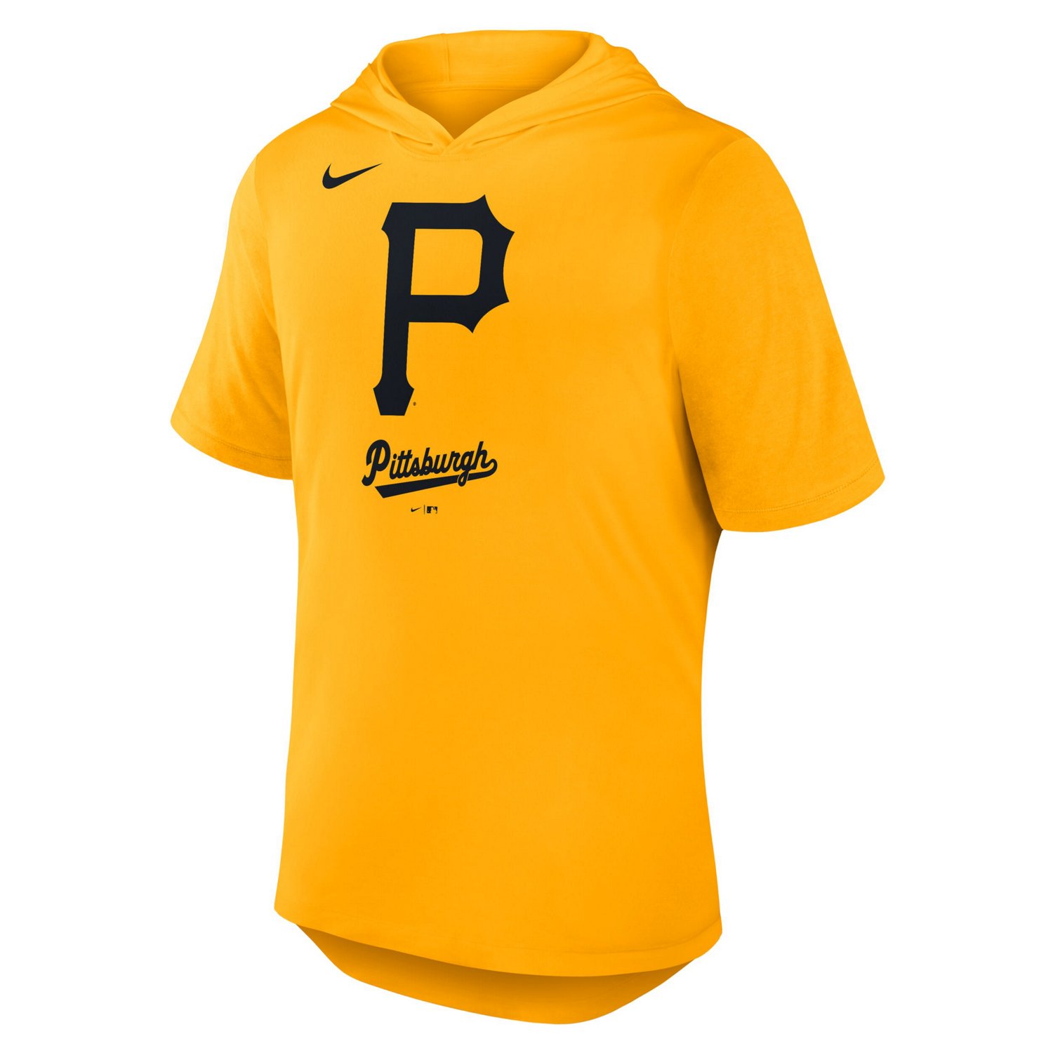 Nike Pittsburgh Pirates Tri-Blend Hoodie T-Shirt                                                                                 - view number 2