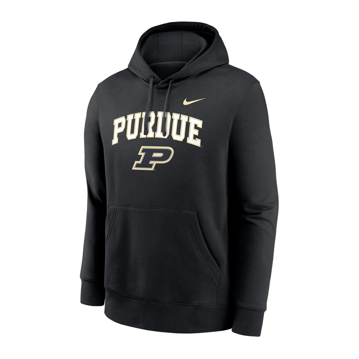 Nike Purdue Boilermakers Club Pullover Hoodie - view number 2