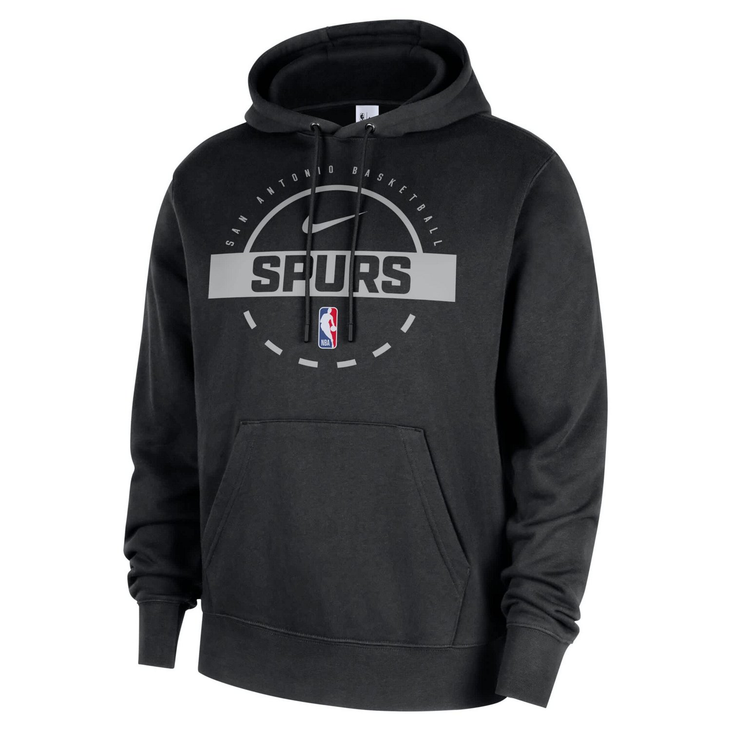 Nike San Antonio Spurs 2025 26 Authentic Practice Club Pullover Hoodie - view number 2
