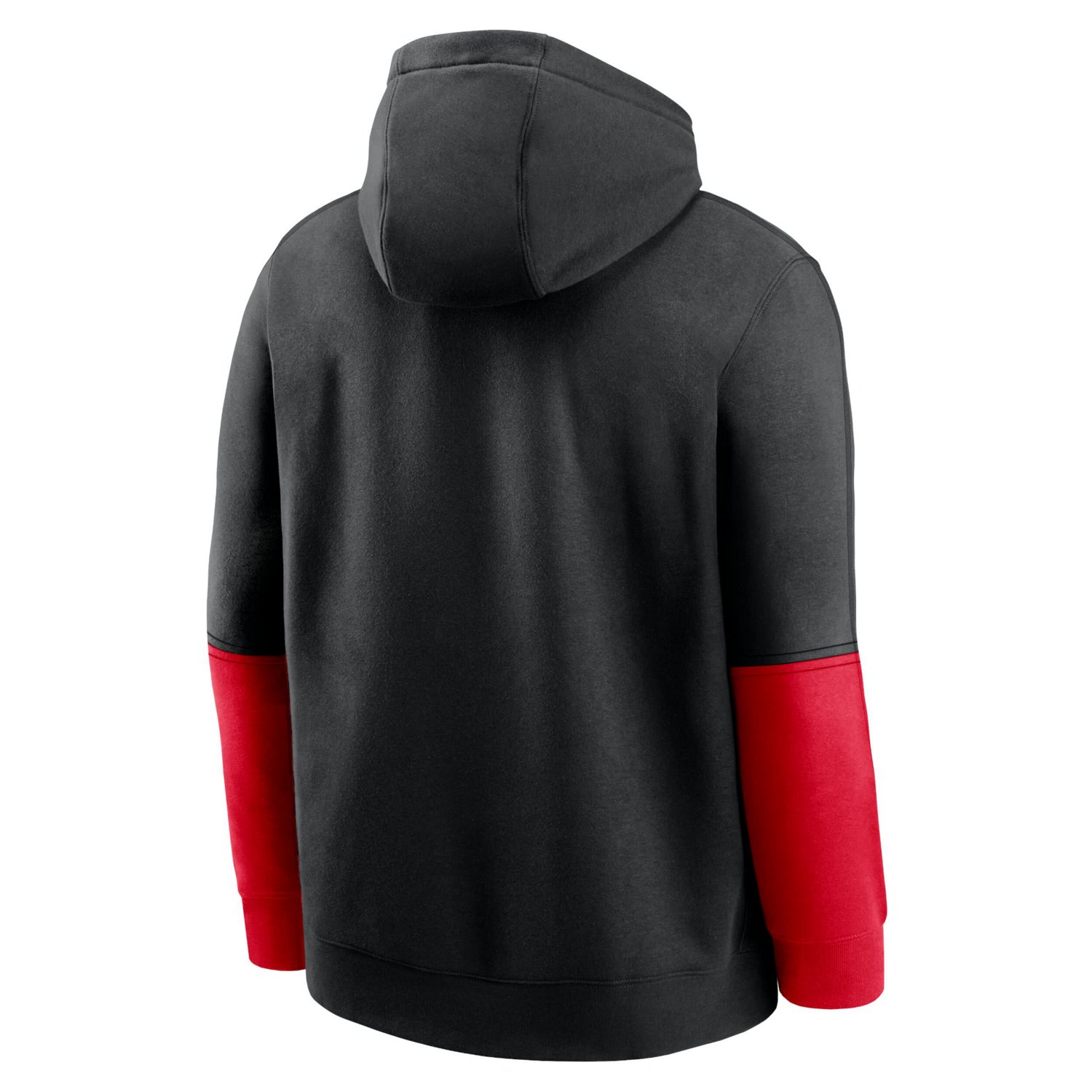 Nike Scarlet Ohio State Buckeyes 2024 Sideline Club Pullover Hoodie - view number 3
