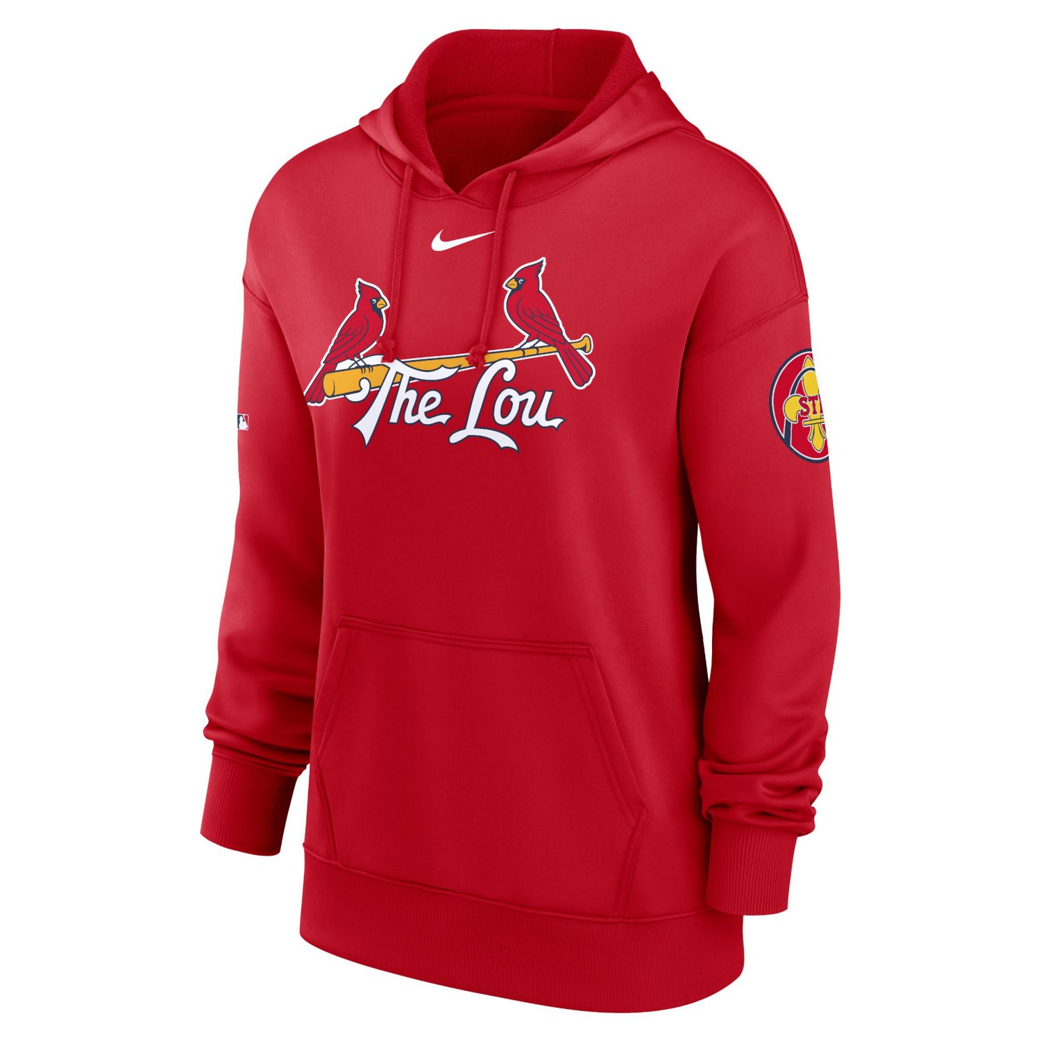 Nike St Louis Cardinals 2024 City Connect Authentic Collection Practice Performance Pullover Hoodie - view number 2