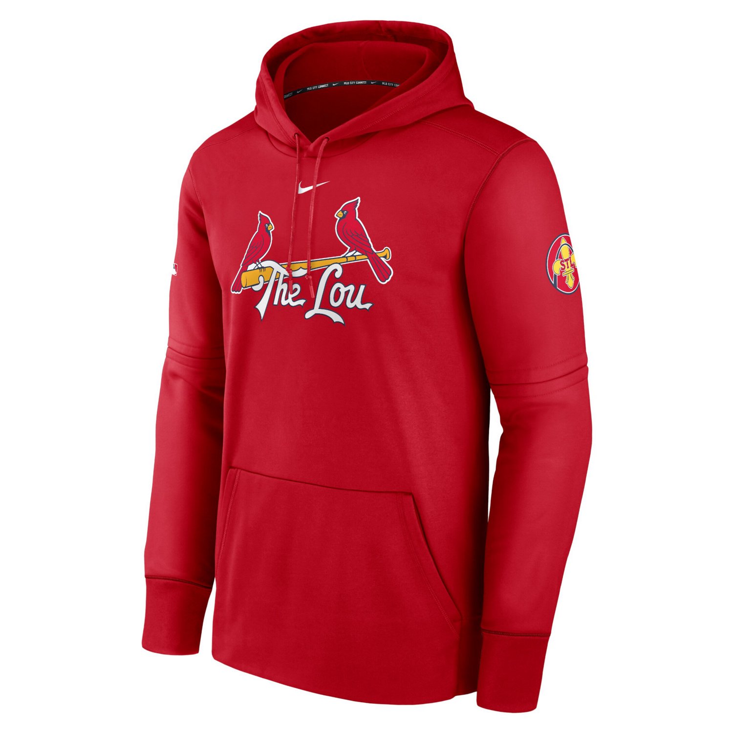Nike St Louis Cardinals 2024 City Connect Authentic Collection Practice Performance Pullover Hoodie - view number 2