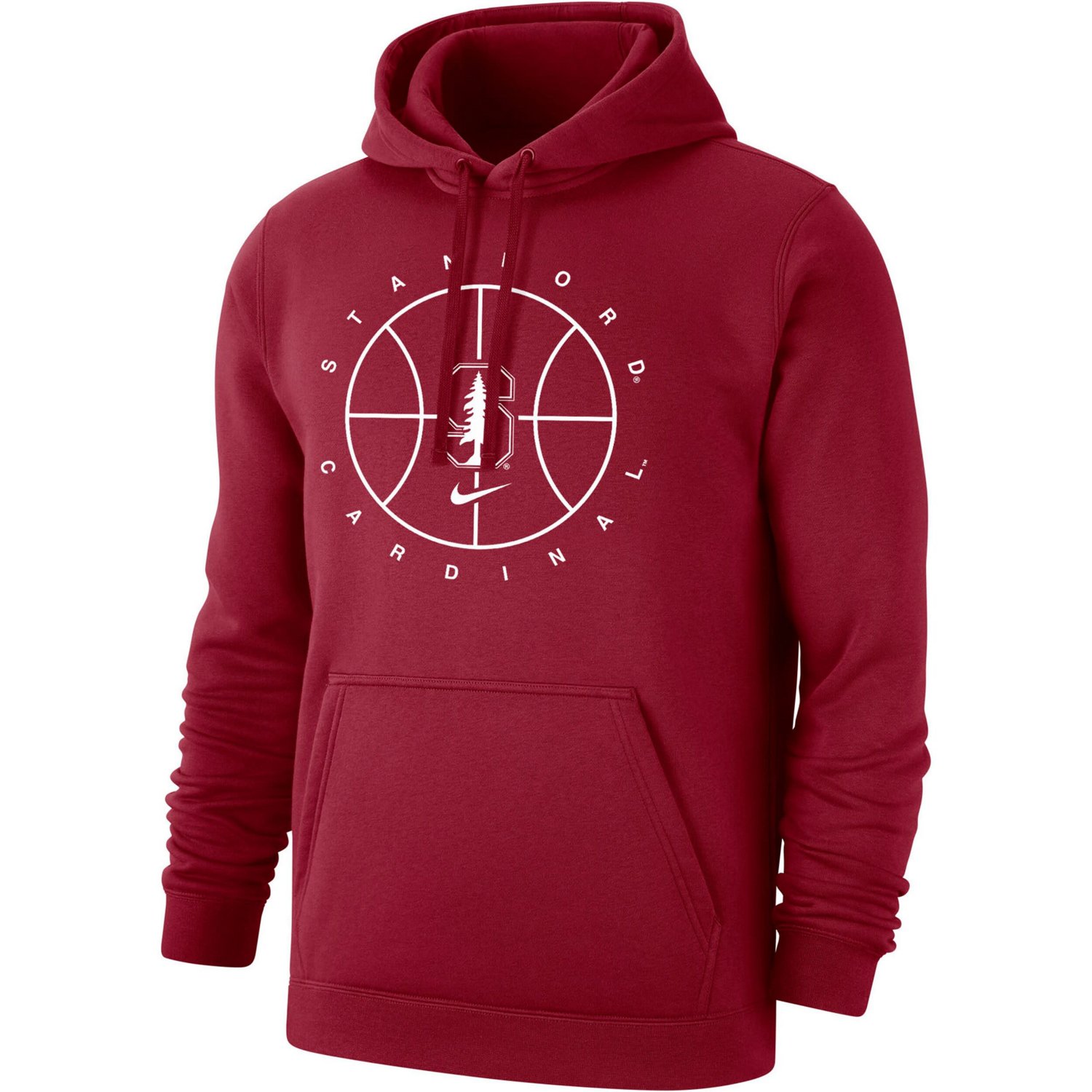 Nike Stanford Basketball Icon Club Fleece Pullover Hoodie                                                                        - view number 2