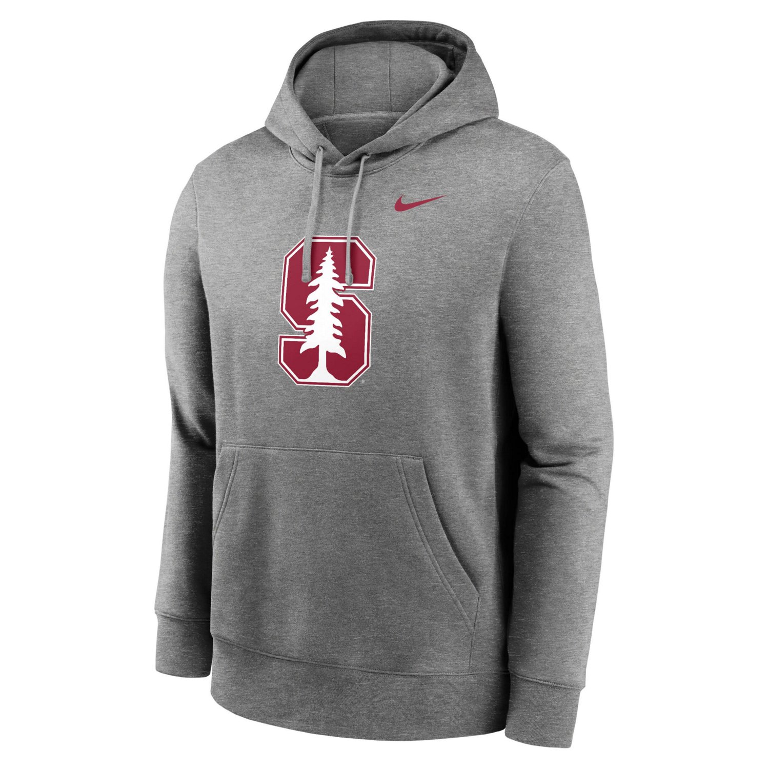 Nike Stanford Cardinal Primetime Evergreen Club Fleece Pullover Hoodie                                                           - view number 2