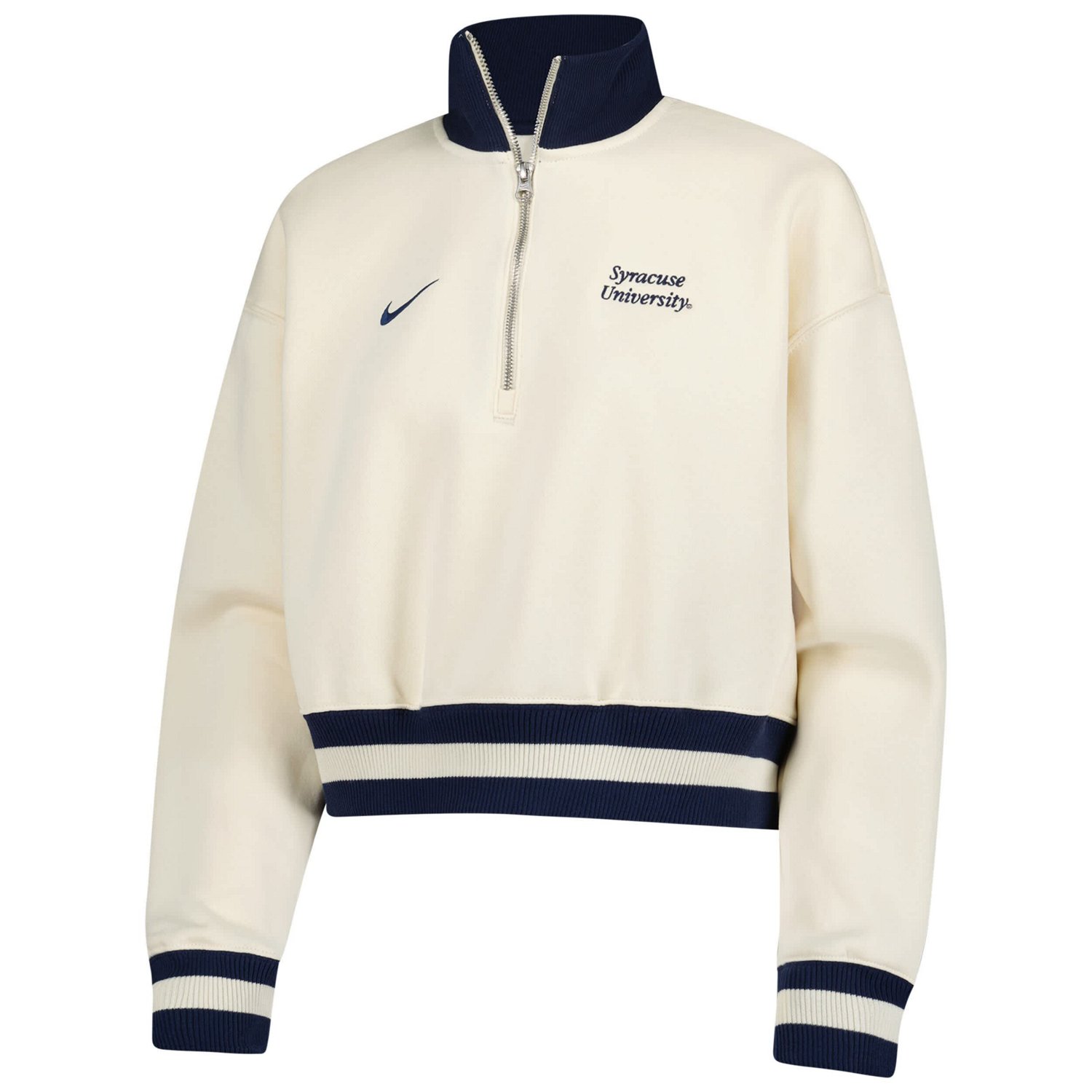 Nike Syracuse Orange Phoenix Fleece Half-Zip Sweatshirt - view number 2