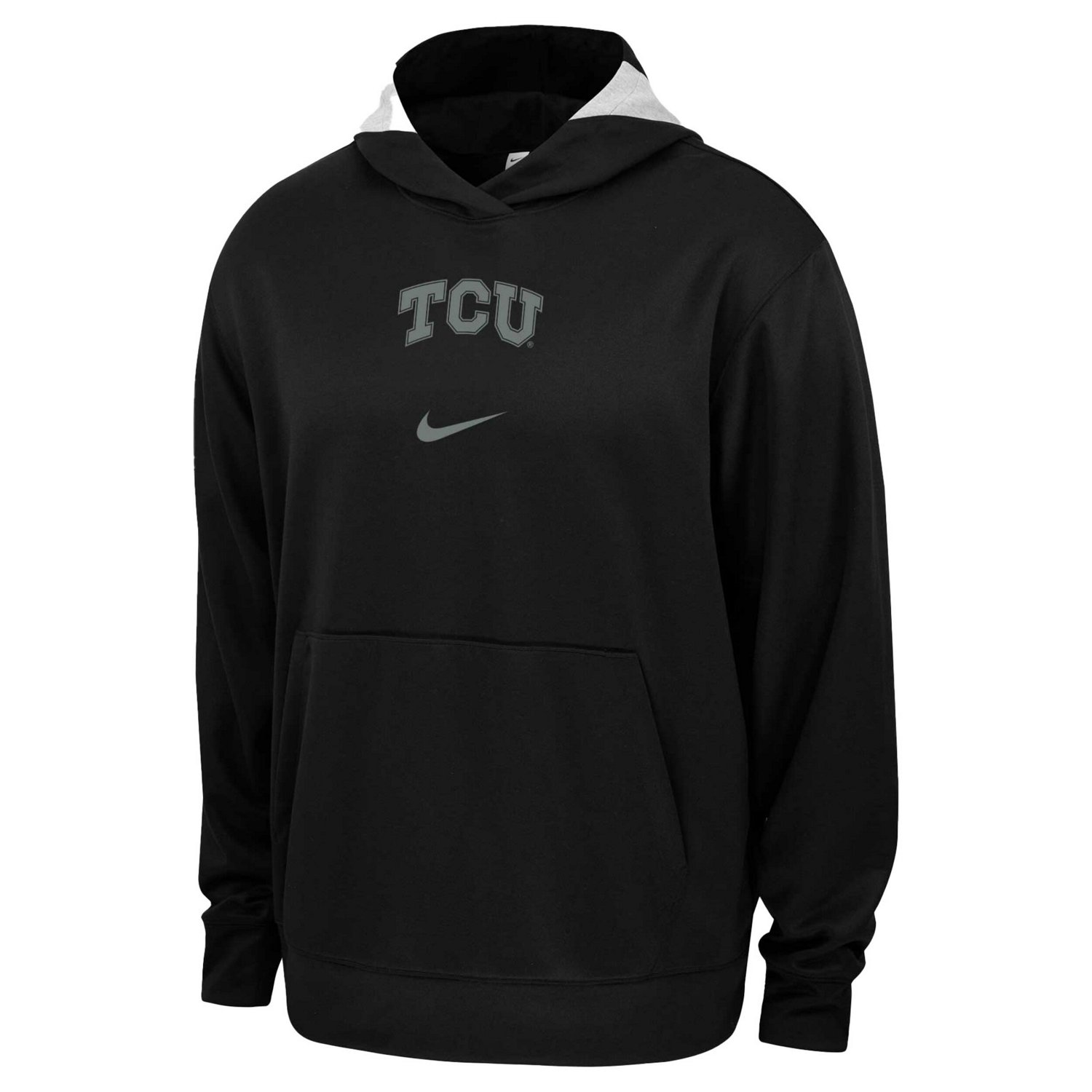 Nike TCU Horned Frogs Basketball Spotlight Performance Pullover Hoodie                                                           - view number 2