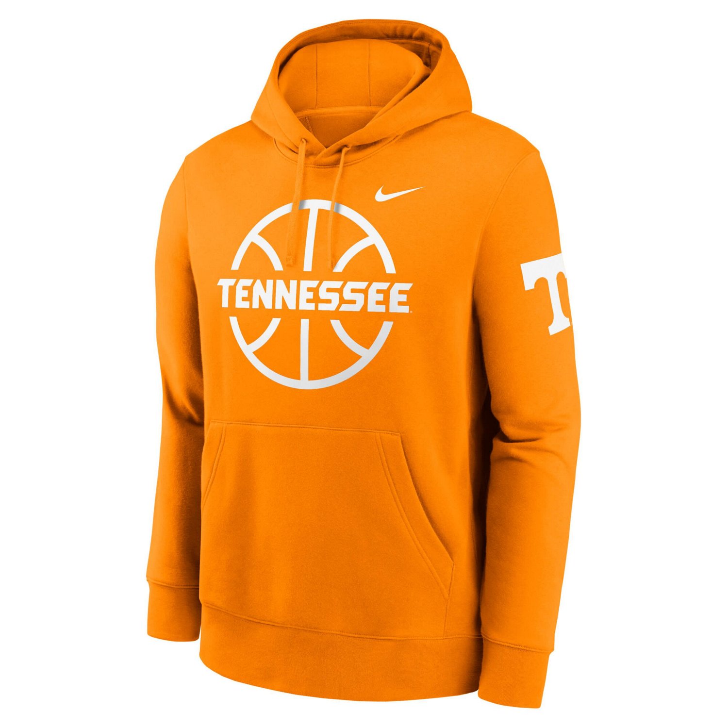Nike Tennessee Tennessee Volunteers Basketball Icon Club Fleece Pullover Hoodie                                                  - view number 2
