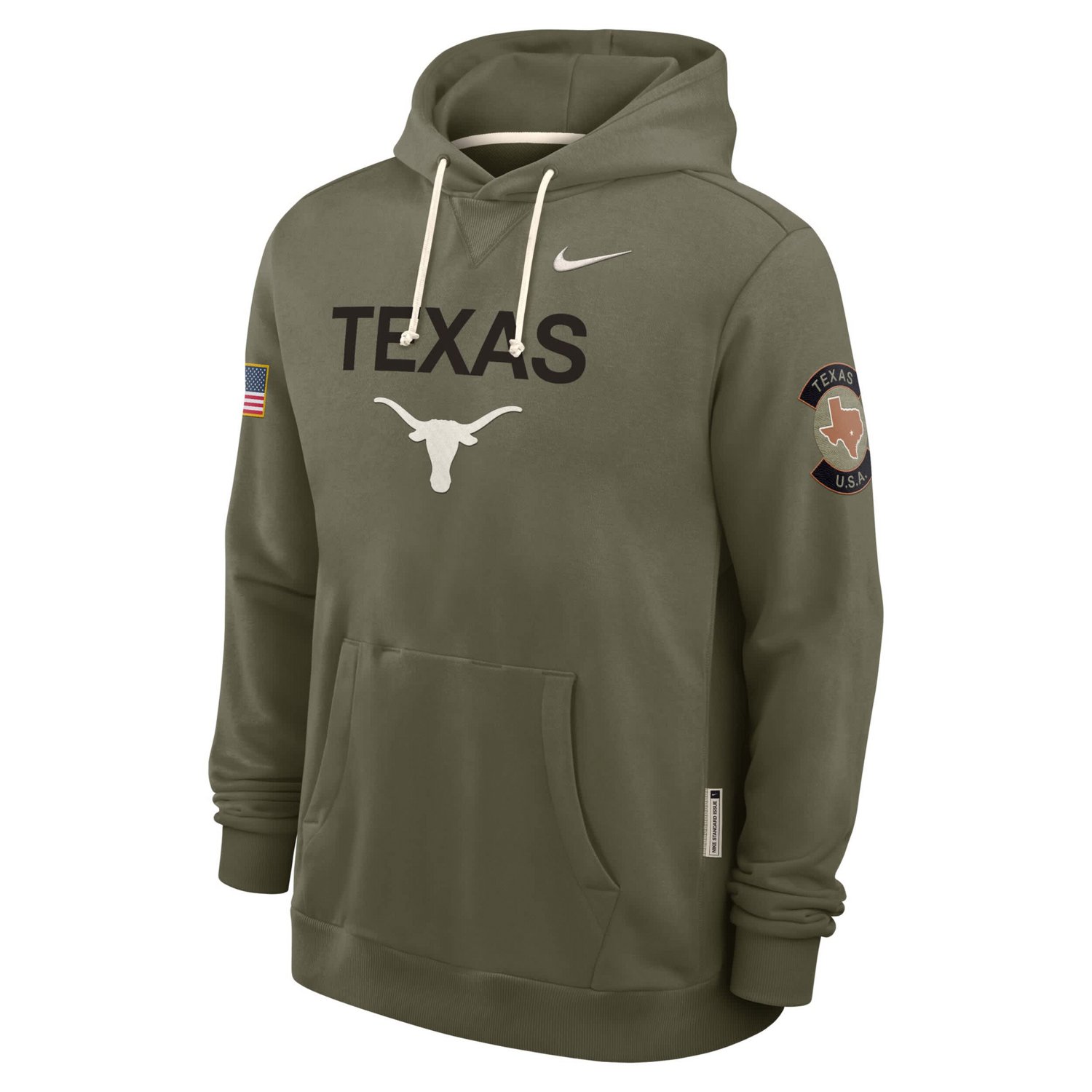 Nike Texas Longhorns 2025 Military Appreciation Dri-FIT Hoodie - view number 4