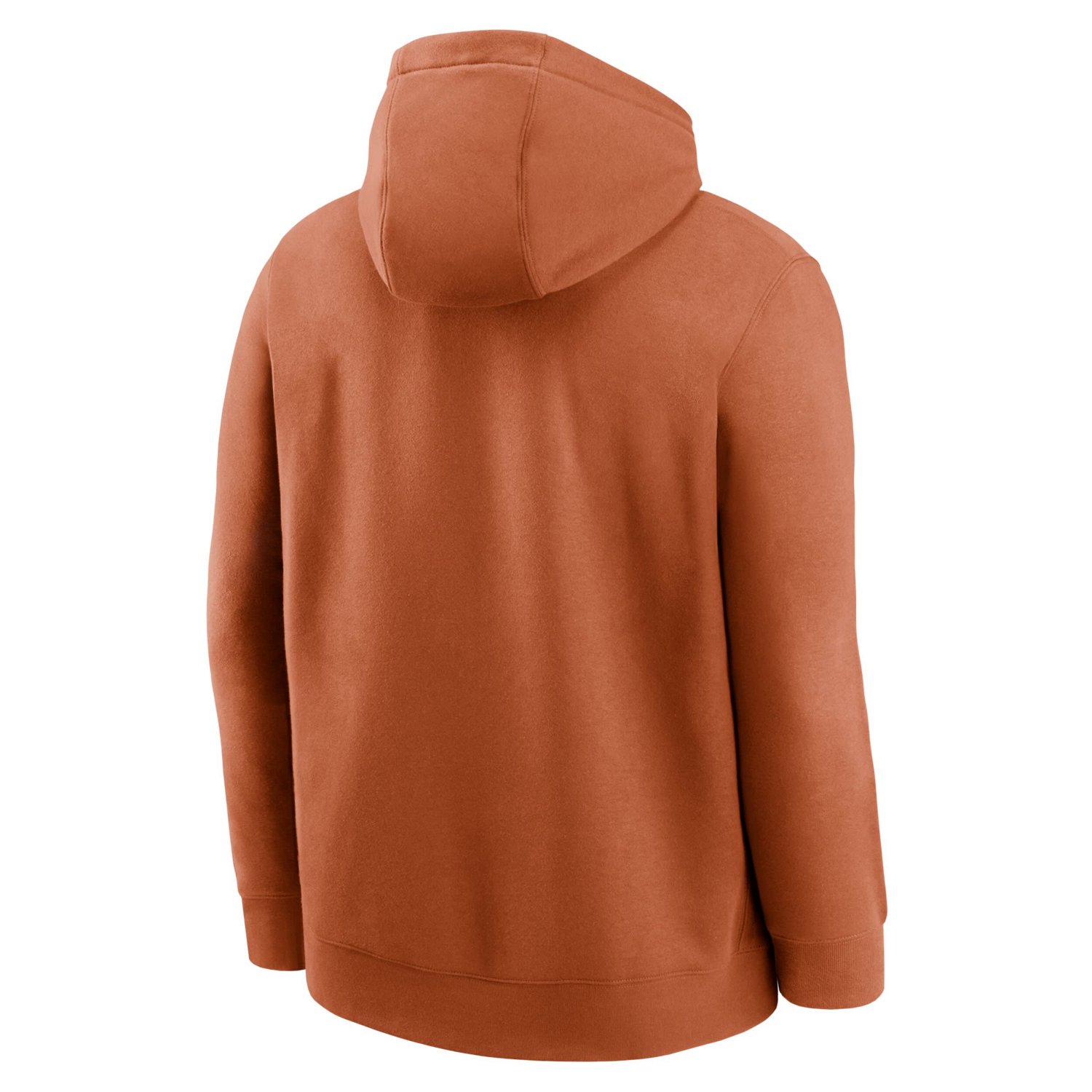 Nike Texas Longhorns Legacy Logo Club Fleece Pullover Hoodie                                                                     - view number 3