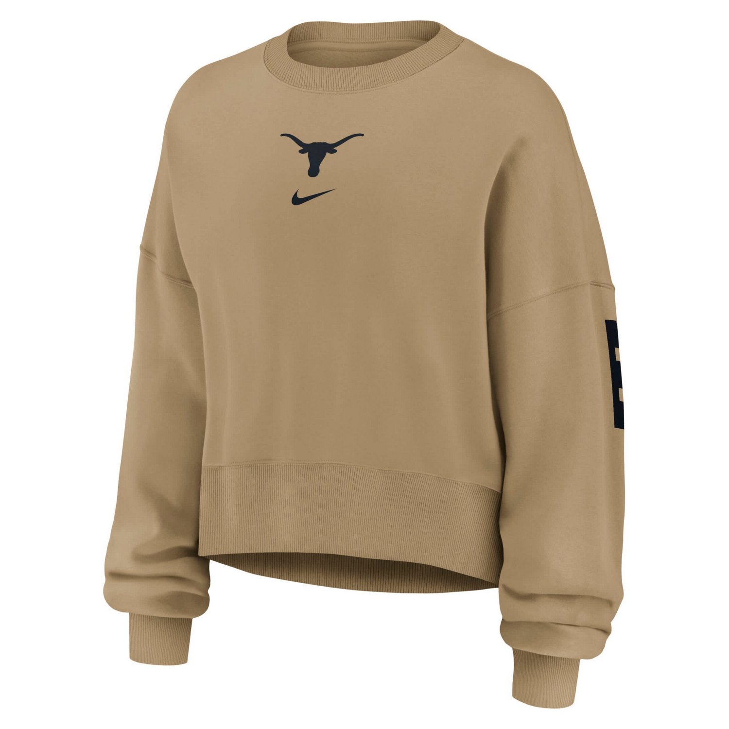 Nike Texas Longhorns Oversized Phoenix 2-Hit Pullover Sweatshirt - view number 4