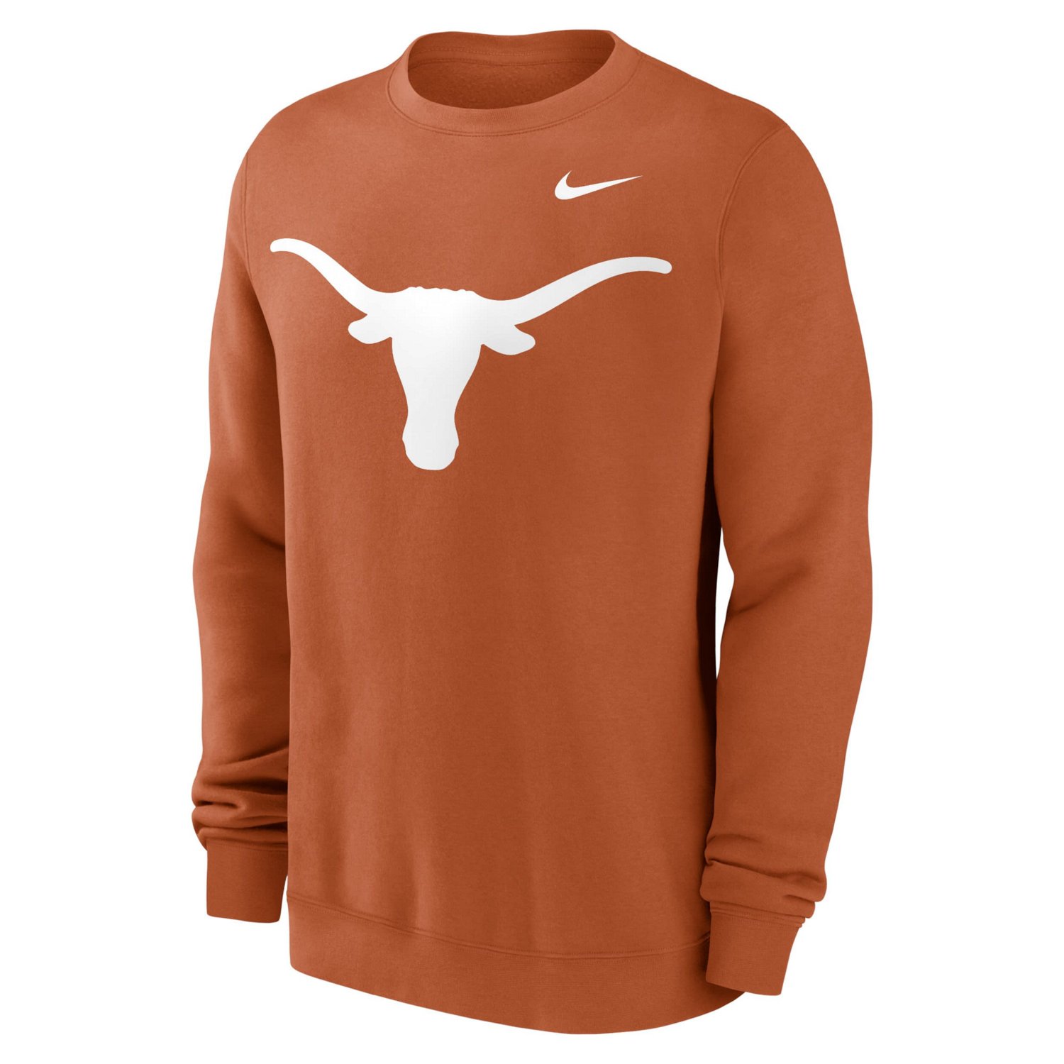 Nike Texas Longhorns Primetime Evergreen Fleece Pullover Sweatshirt                                                              - view number 2