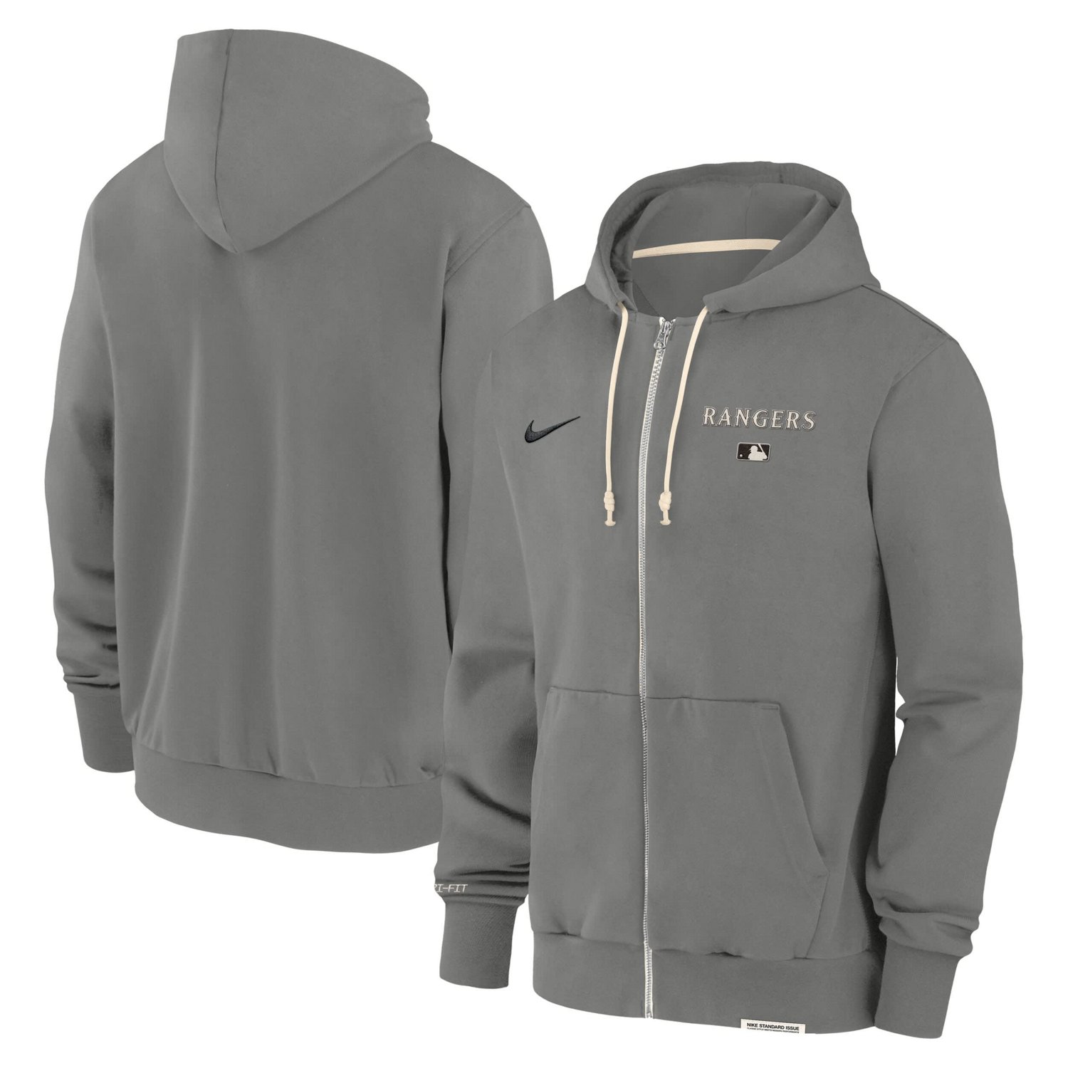 Nike Texas Rangers Authentic Collection Travel Performance Full-Zip Hoodie