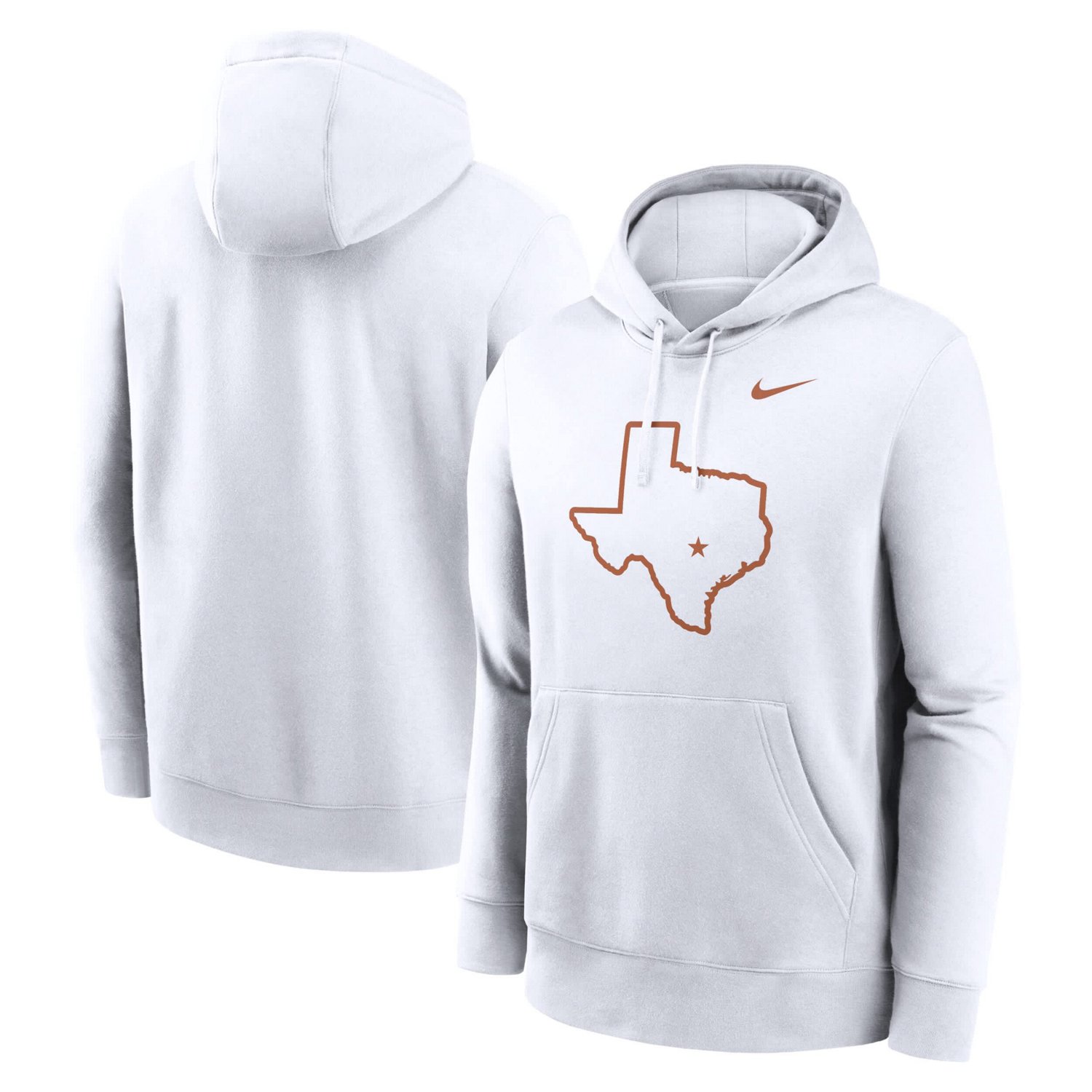 Nike Texas Texas Longhorns Primetime Alternate Logo Club Fleece Pullover Hoodie - view number 1