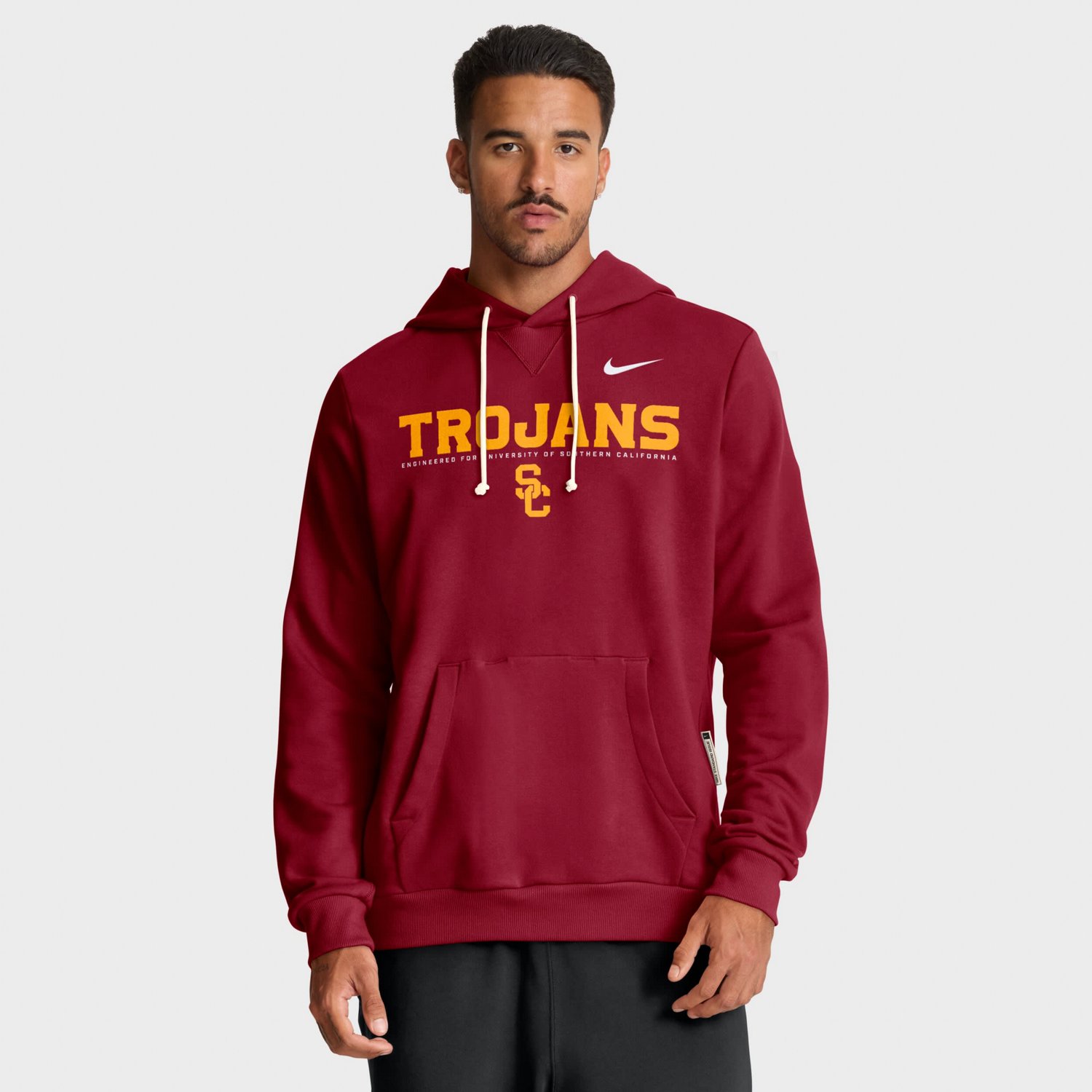 Nike USC Trojans 2025 Sideline Standard Issue Dri-FIT Hoodie