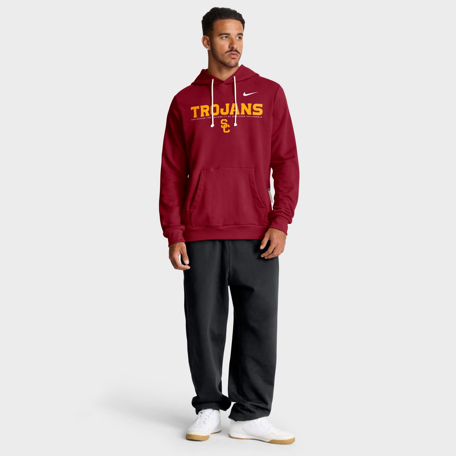Nike USC Trojans 2025 Sideline Standard Issue Dri-FIT Hoodie - view number 3