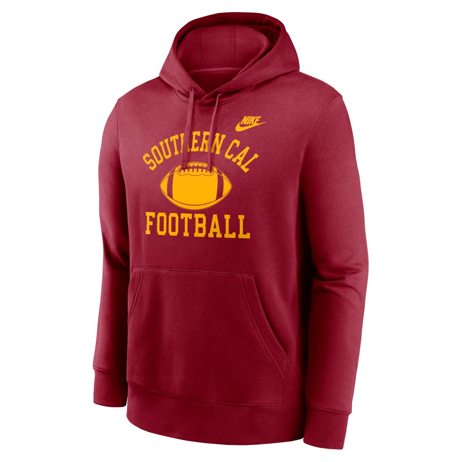 Nike USC Trojans Legacy Football Icon Club Fleece Pullover Hoodie                                                                - view number 2
