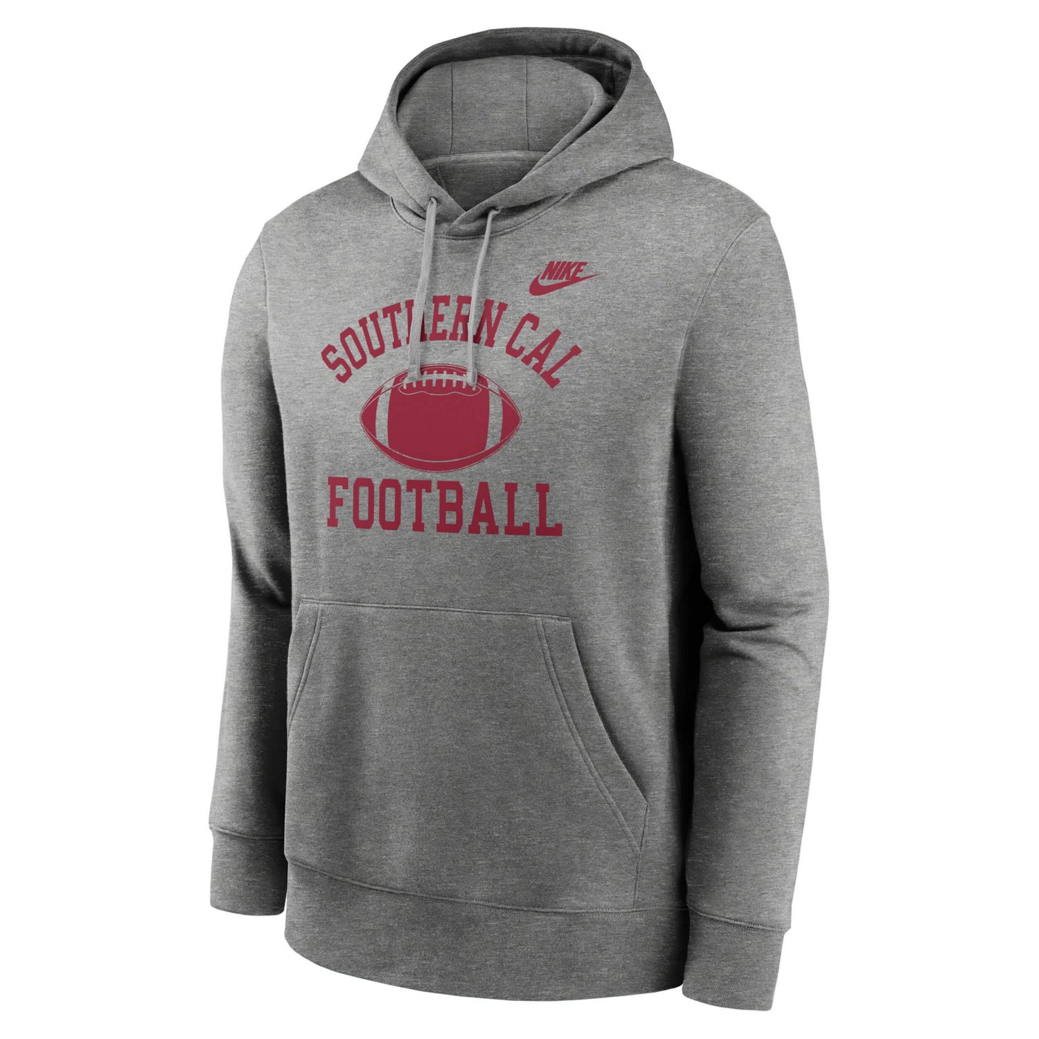 Nike USC Trojans Legacy Football Icon Club Fleece Pullover Hoodie                                                                - view number 2