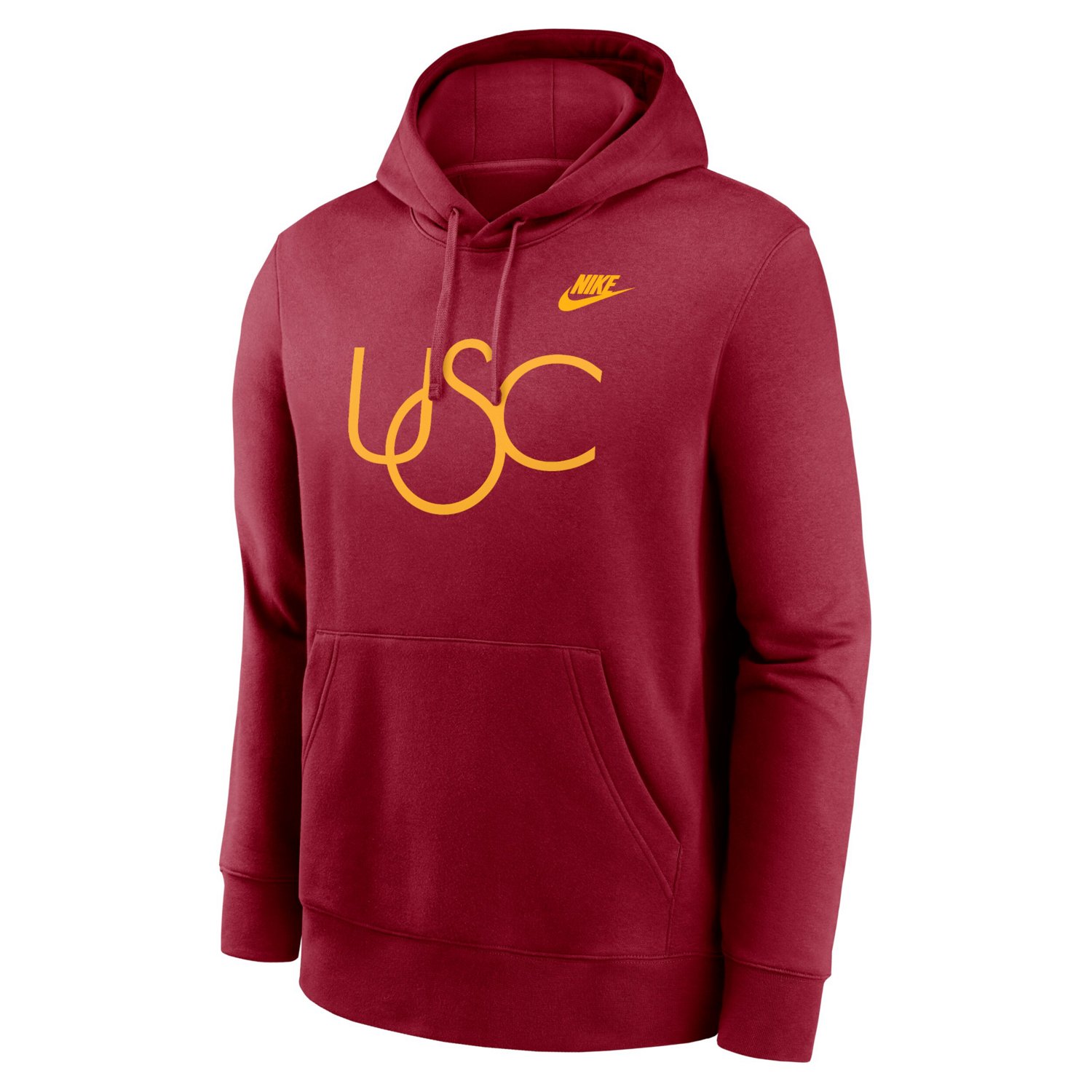 Nike USC Trojans Legacy Logo Club Fleece Pullover Hoodie                                                                         - view number 2