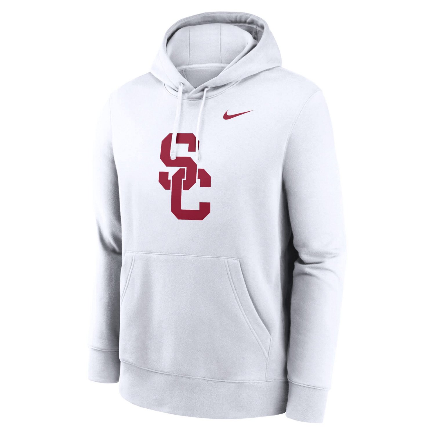 Nike USC Trojans Primetime Evergreen Club Fleece Pullover Hoodie                                                                 - view number 2