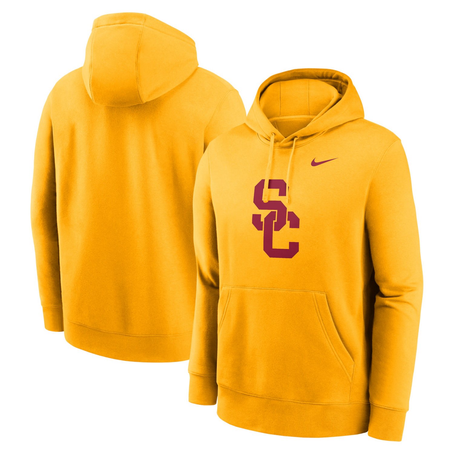 Nike USC Trojans Primetime Evergreen Club Fleece Pullover Hoodie - view number 1