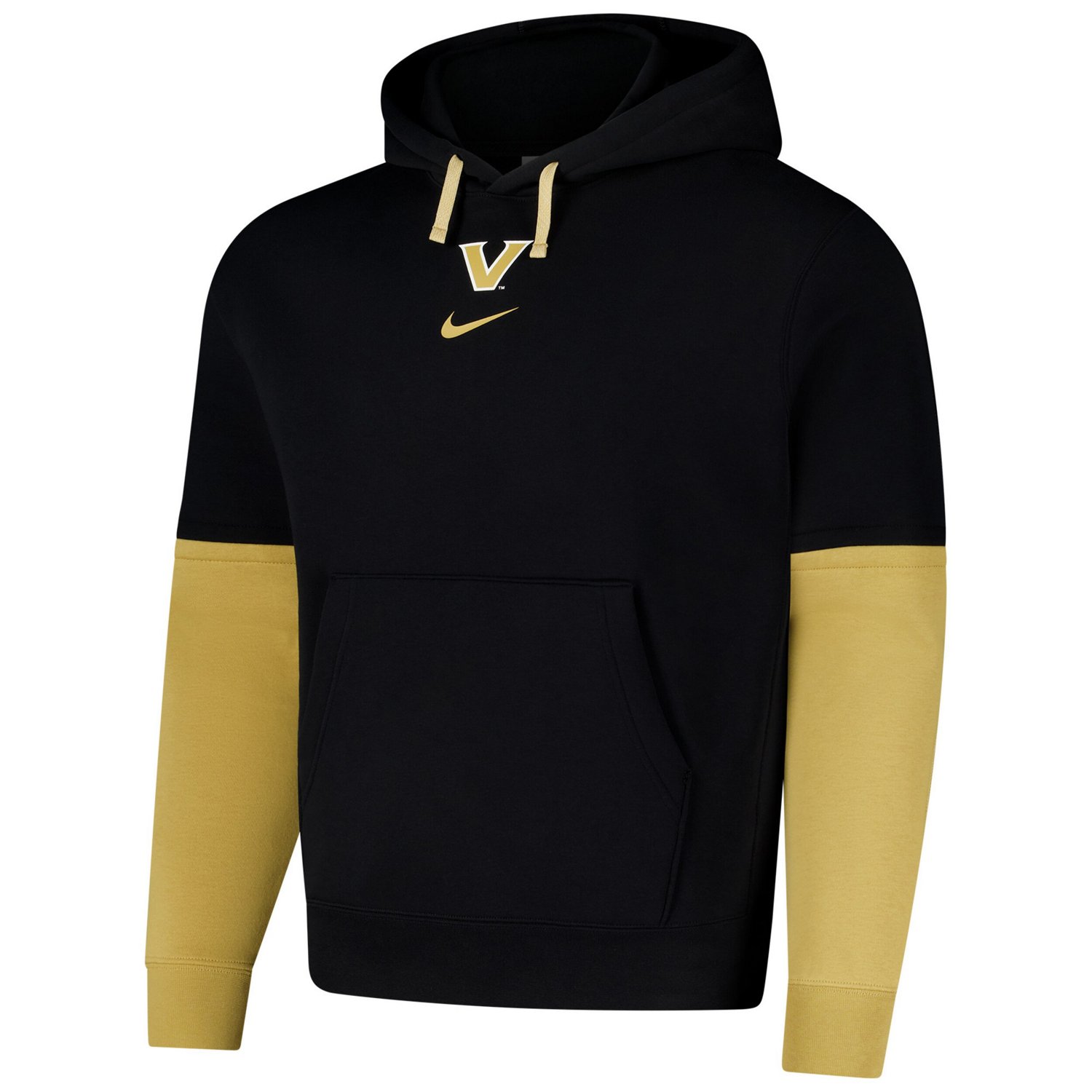 Nike Vanderbilt Commodores 2024 Sideline Club Fleece Pullover Hoodie                                                             - view number 2
