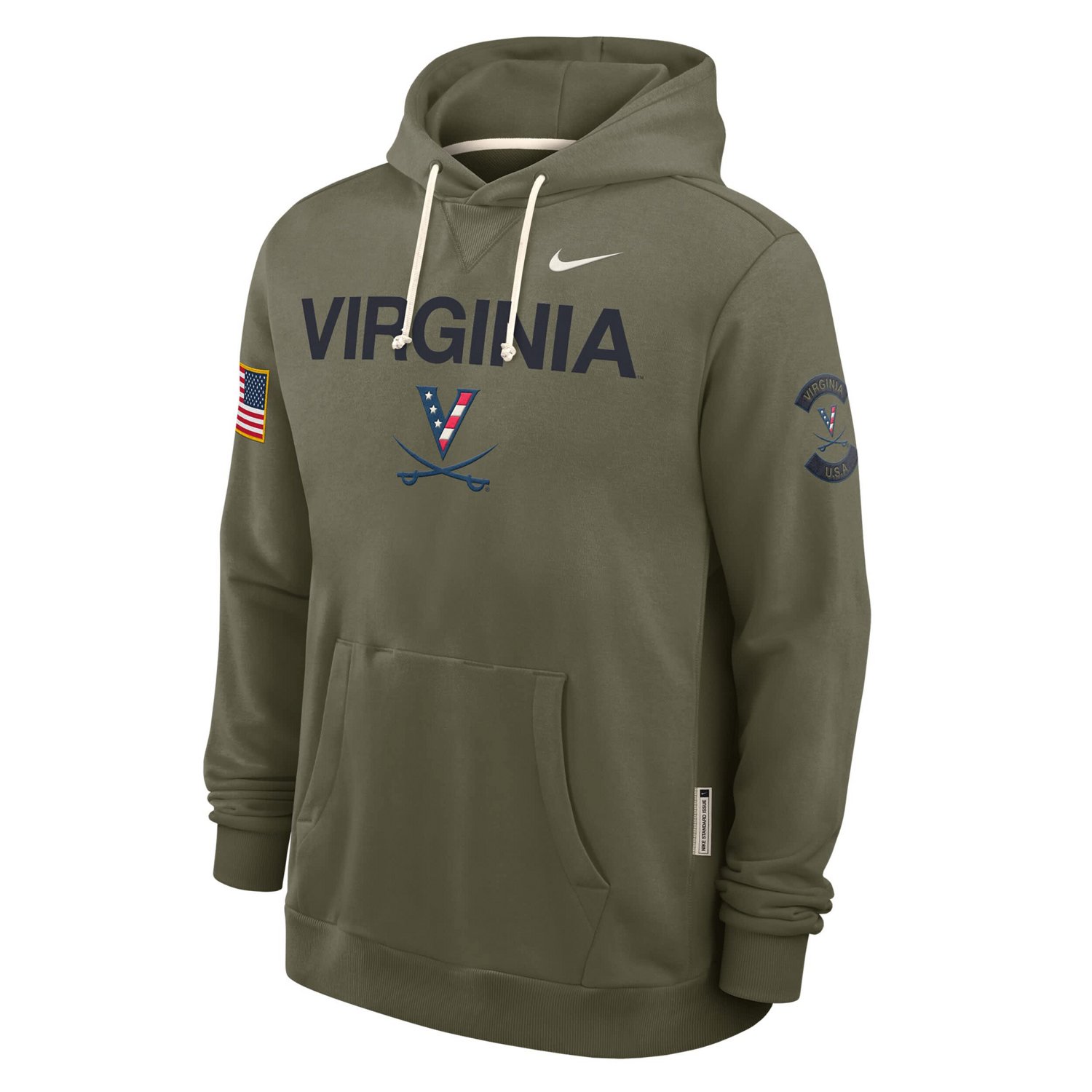 Nike Virginia Cavaliers 2025 Military Appreciation Dri-FIT Hoodie - view number 2