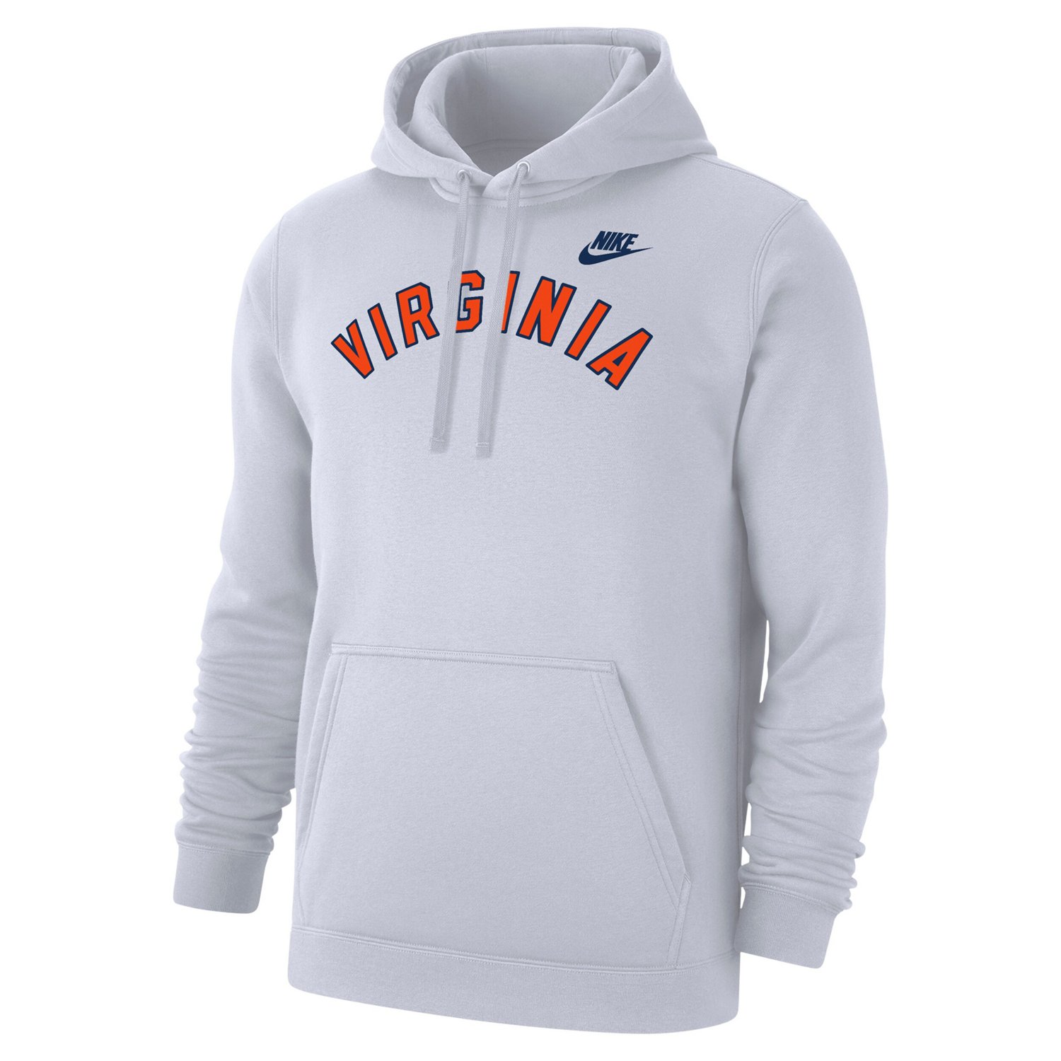 Nike Virginia Cavaliers Vintage Arch Block Wordmark Club Fleece Pullover Hoodie                                                  - view number 2