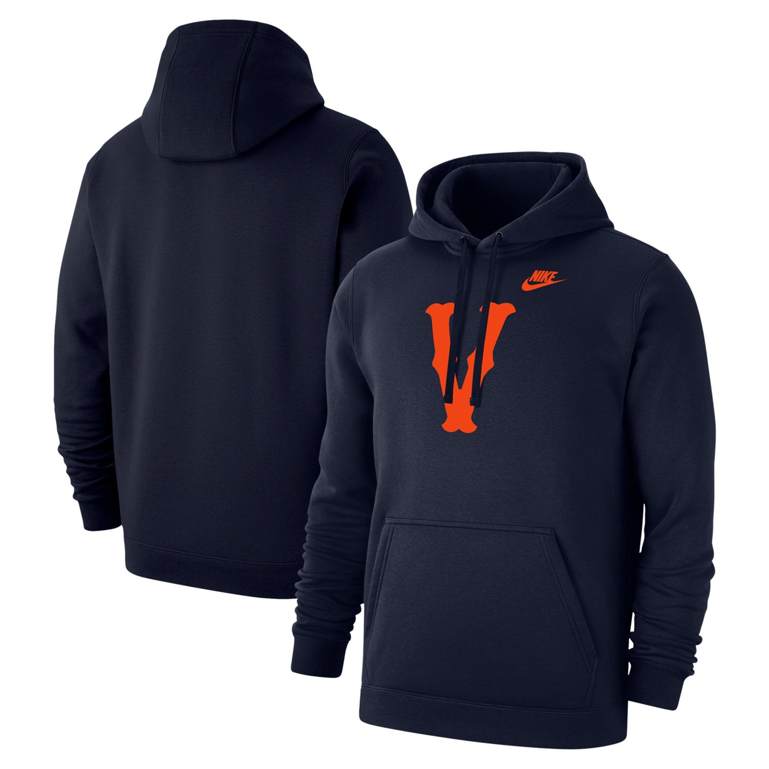 Nike Virginia Cavaliers Vintage Club Fleece Pullover Hoodie                                                                      - view number 1