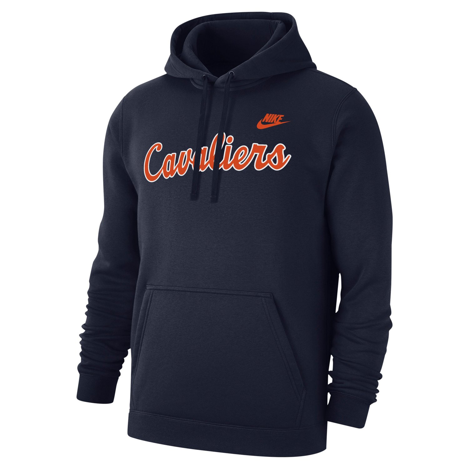 Nike Virginia Cavaliers Vintage Script Club Fleece Pullover Hoodie                                                               - view number 2