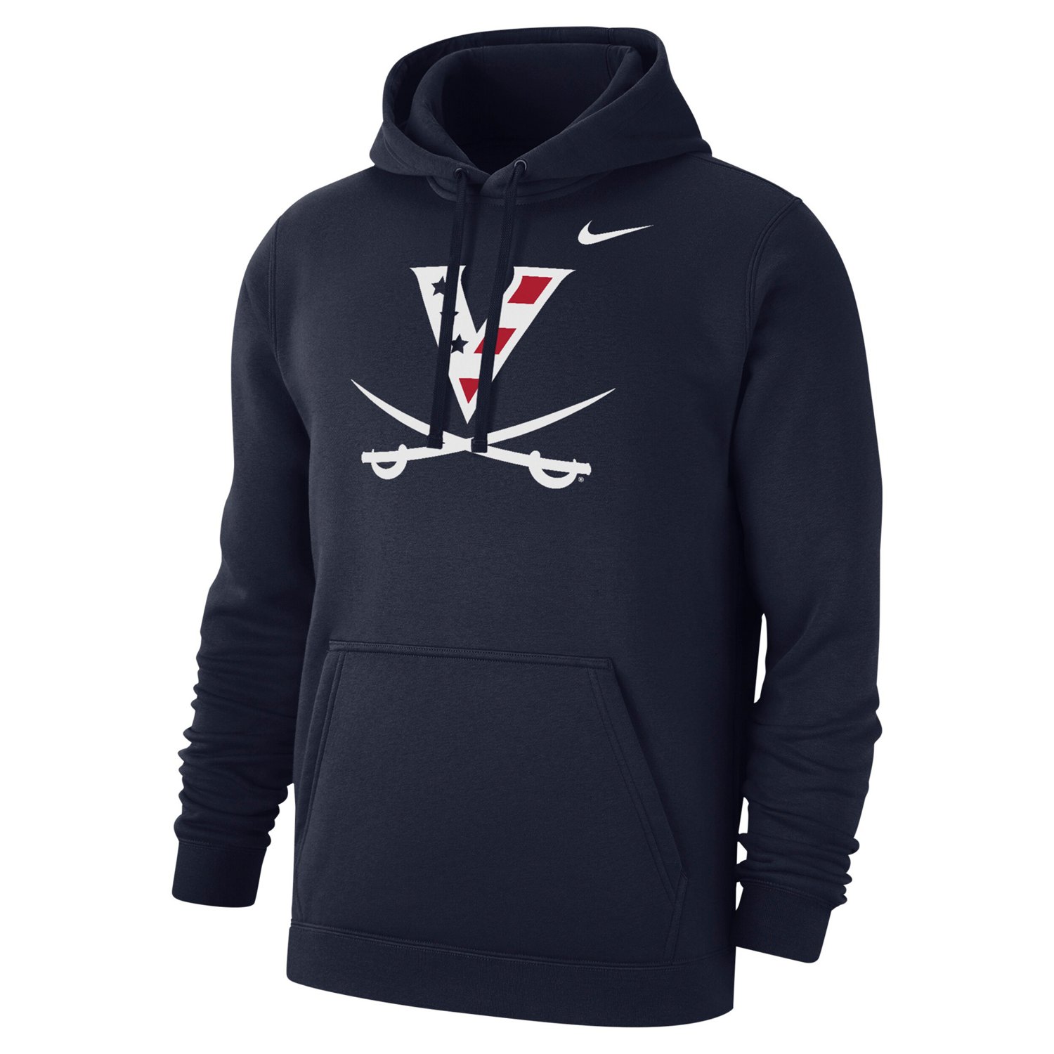 Nike Virginia Cavaliers Wahoos Primary Club Fleece Pullover Hoodie                                                               - view number 2