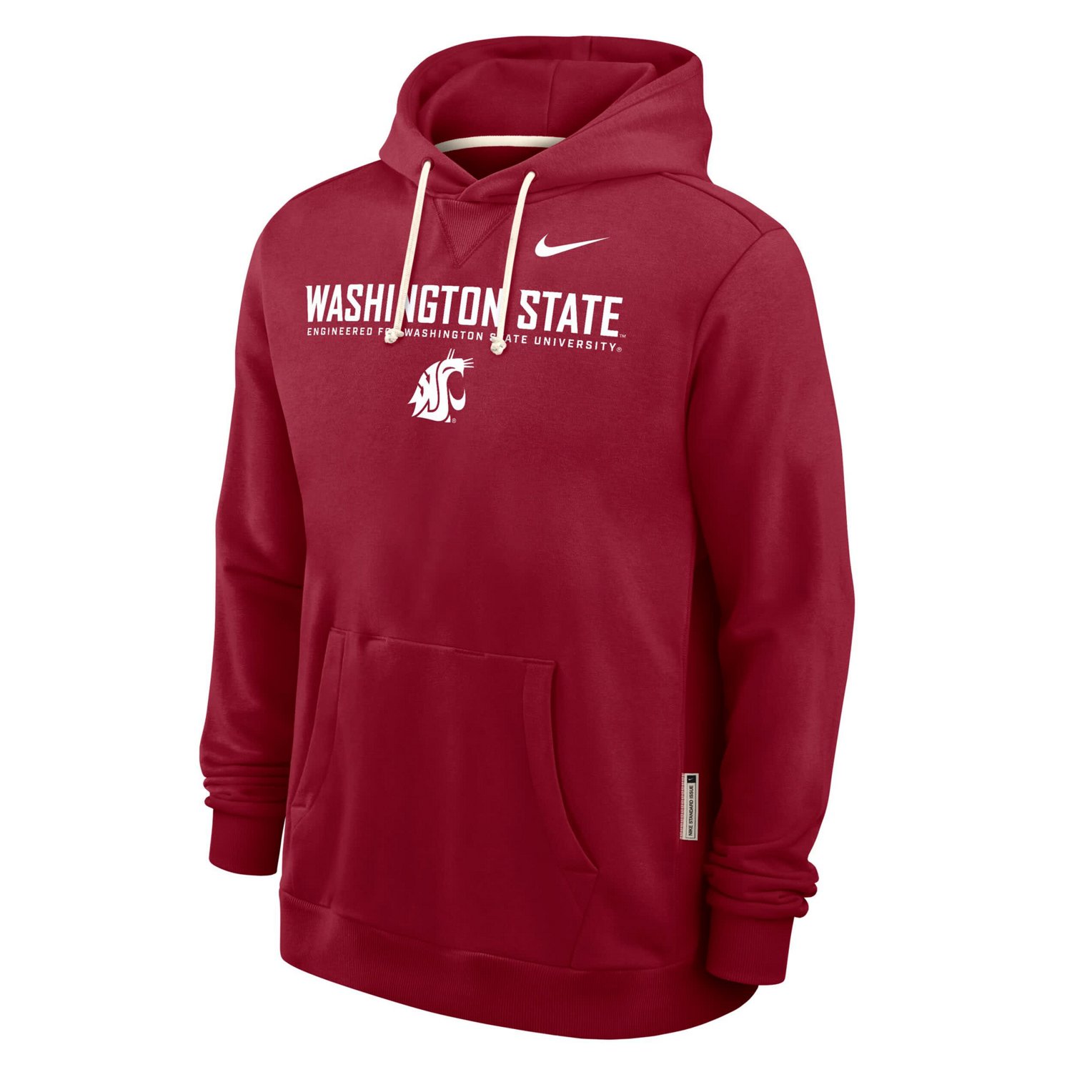 Nike Washington State Cougars 2025 Sideline Performance Pullover Hoodie - view number 2