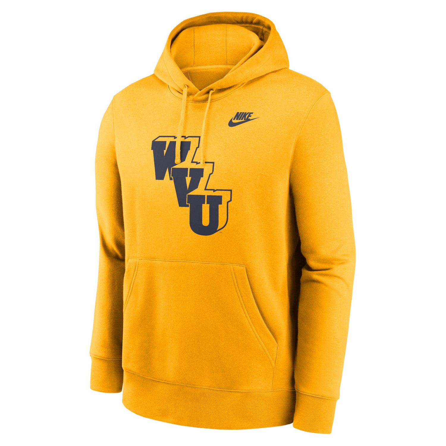 Nike West Virginia Mountaineers Legacy Logo Club Fleece Pullover Hoodie                                                          - view number 2